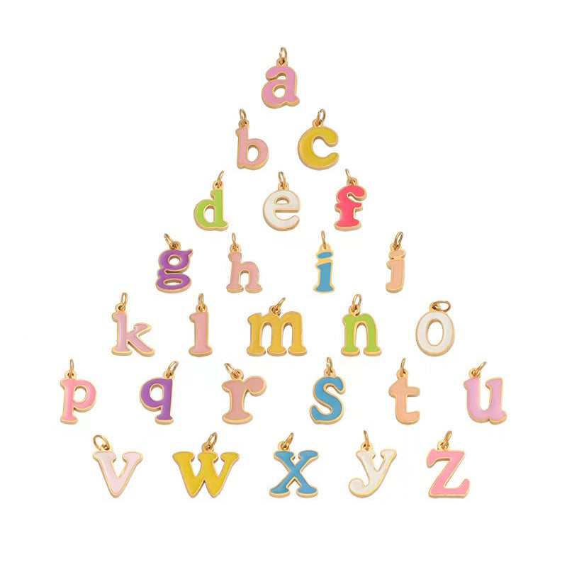Charmed Pearl Letter Necklace
