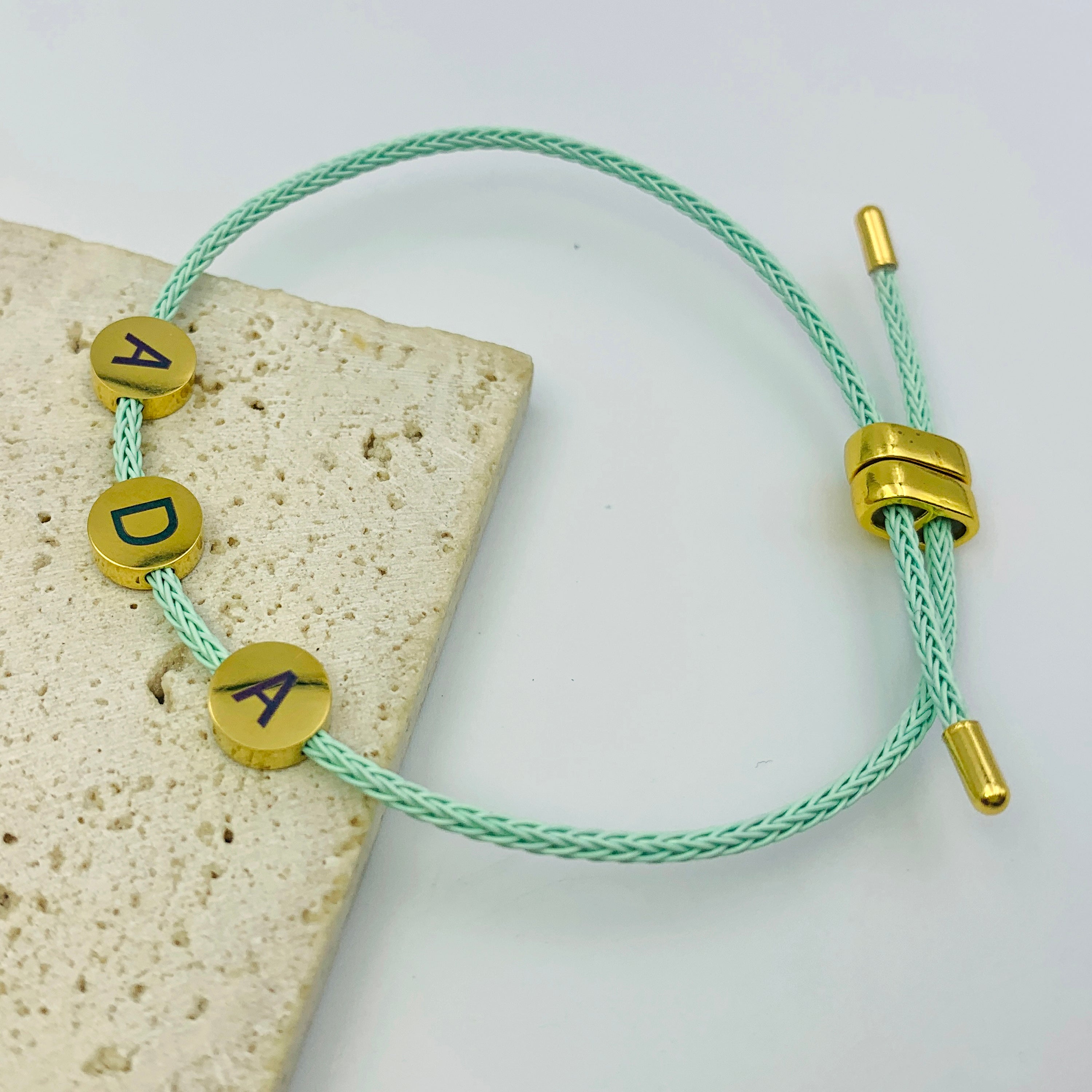 Chic Monogram Custom Bracelet