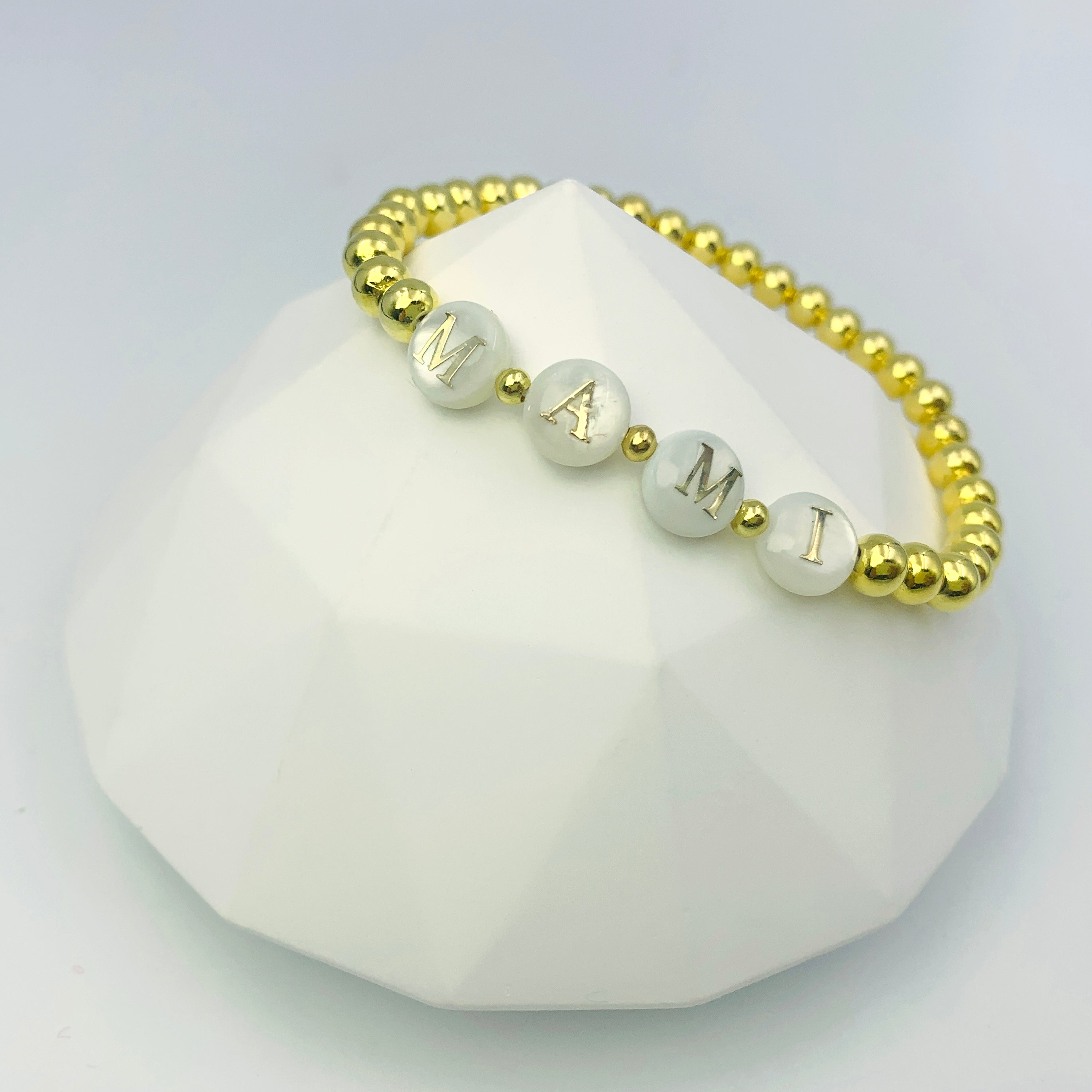 Gold & Pearl Custom Bracelet