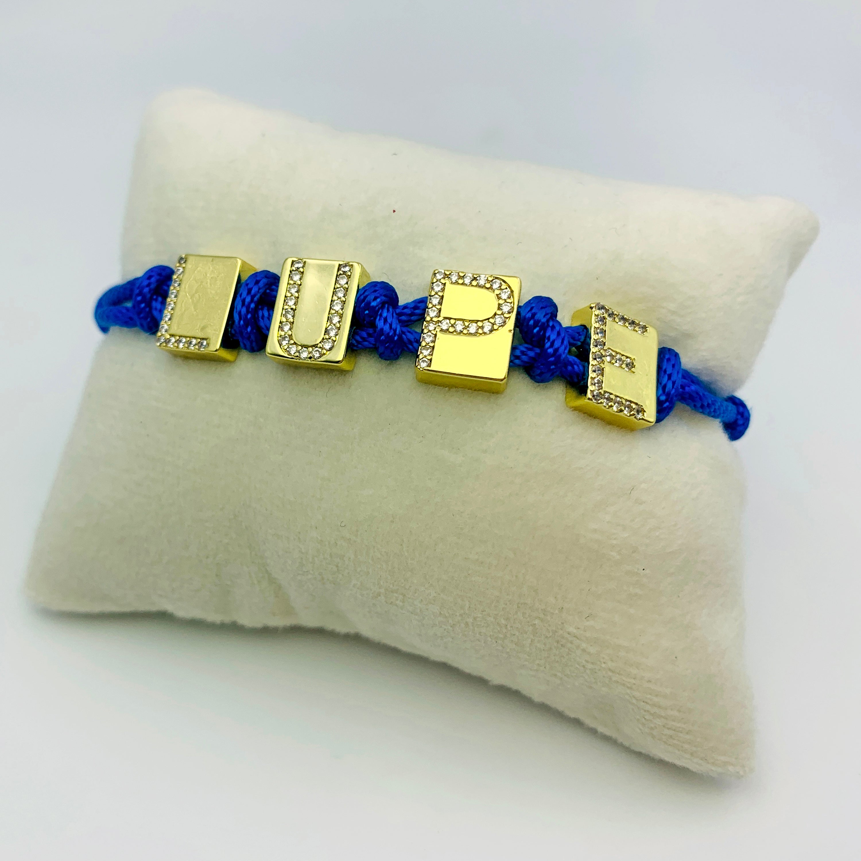 Knotted Glow Name Bracelet