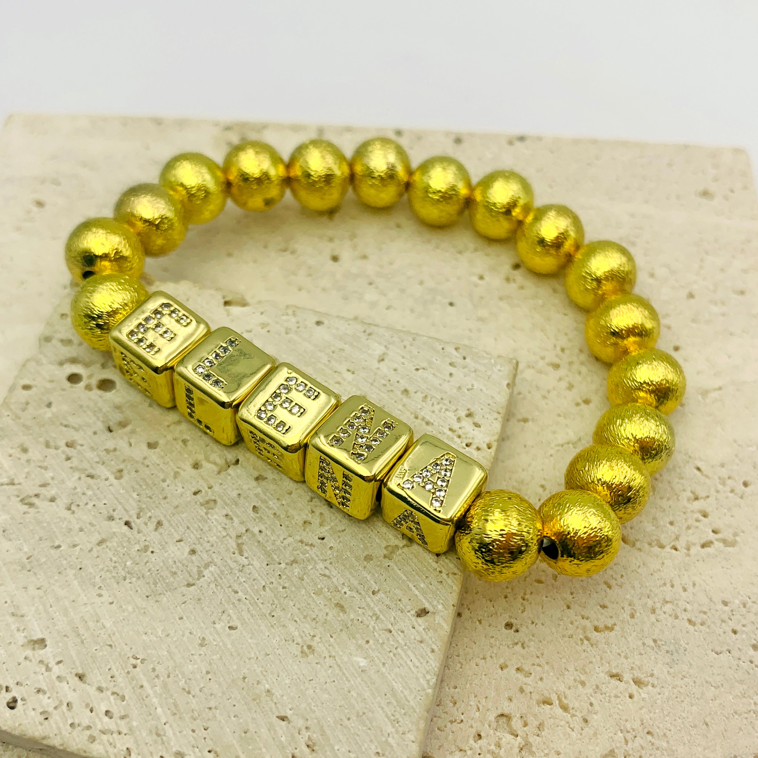 Cube & Orb Custom Bracelet