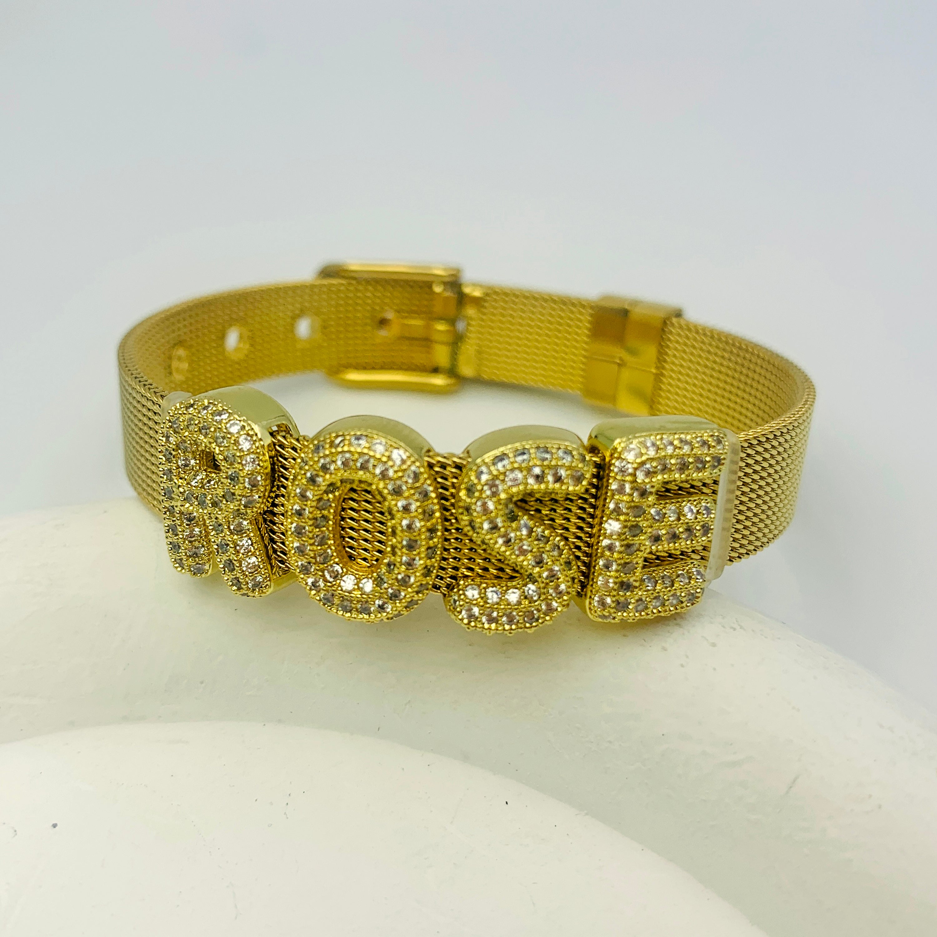 Signature Shimmer Mesh Bracelet