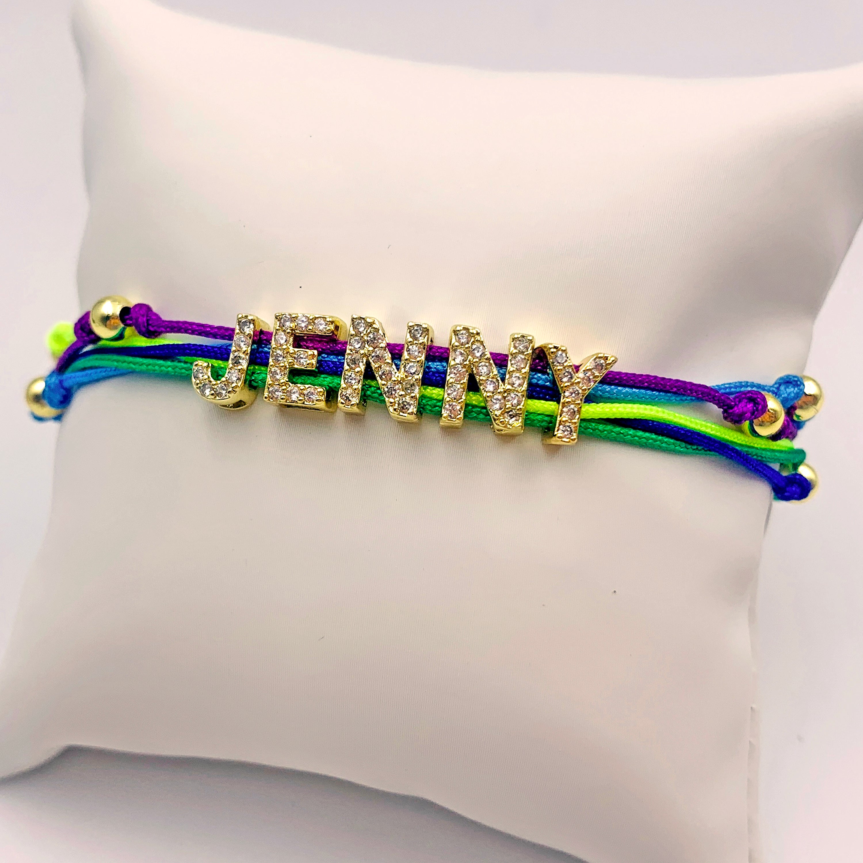Neon & Stars Custom Bracelet