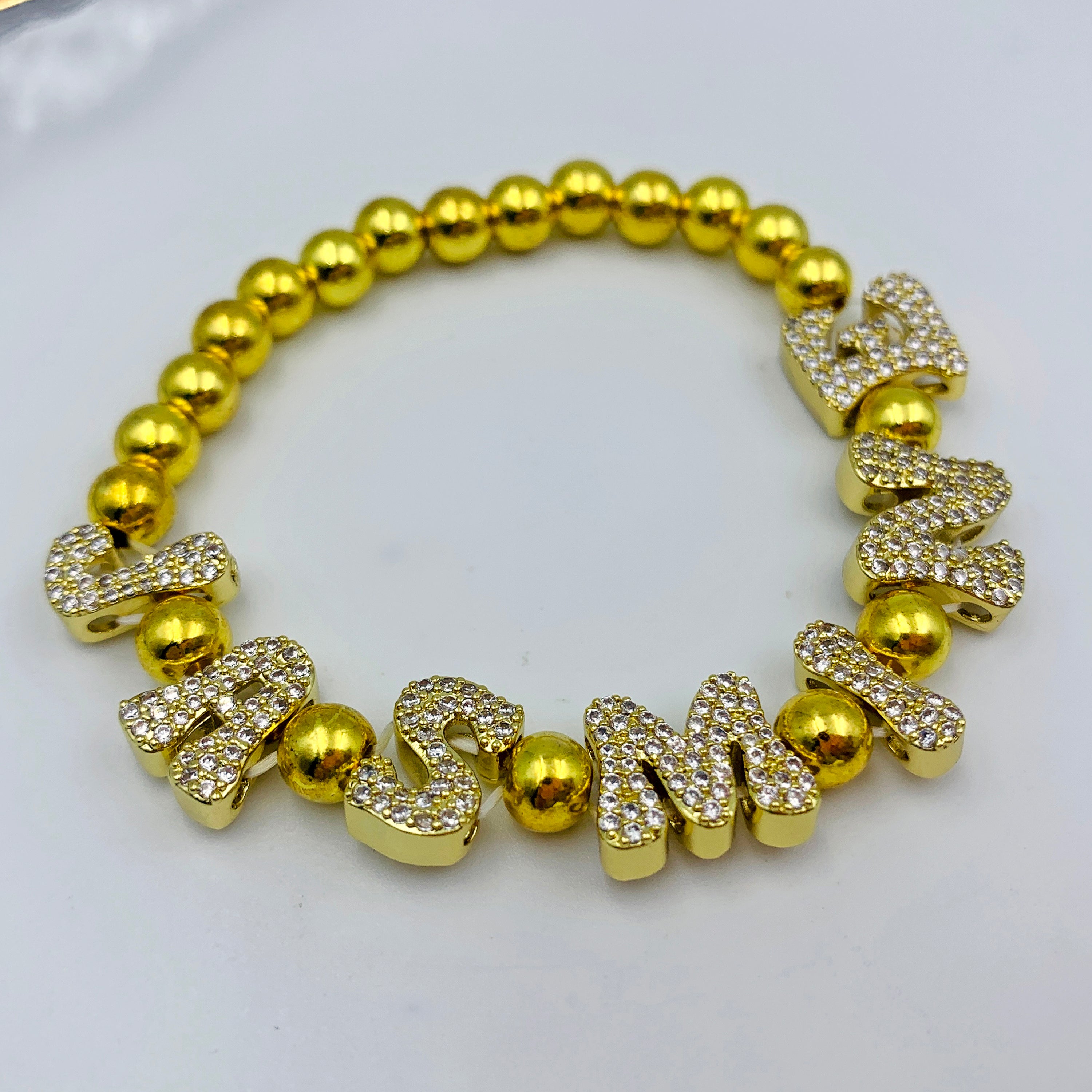 Lumi Bubble Name Bracelet