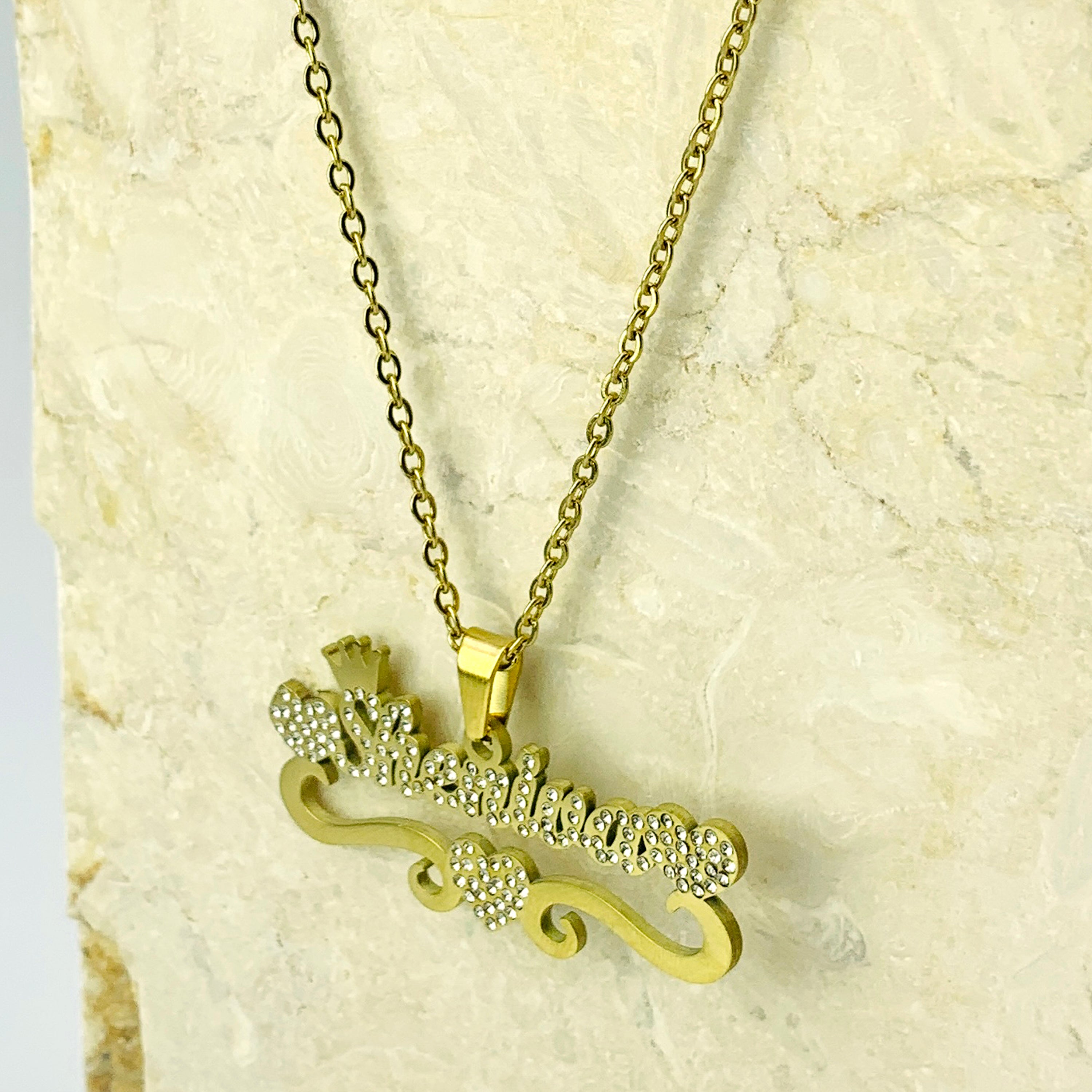 Royal Sparkle Custom Necklace