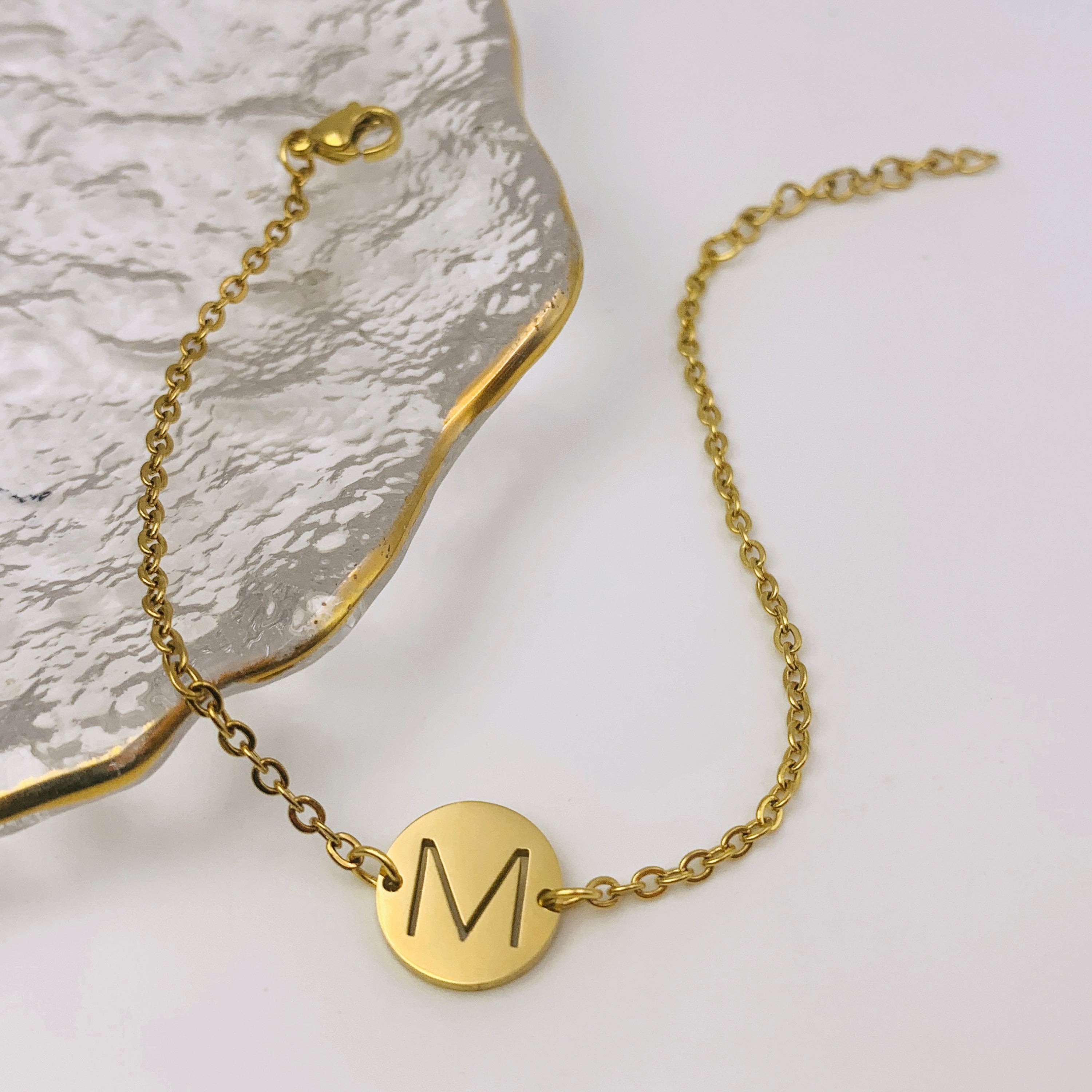 The Solo Custom Initial Bracelet