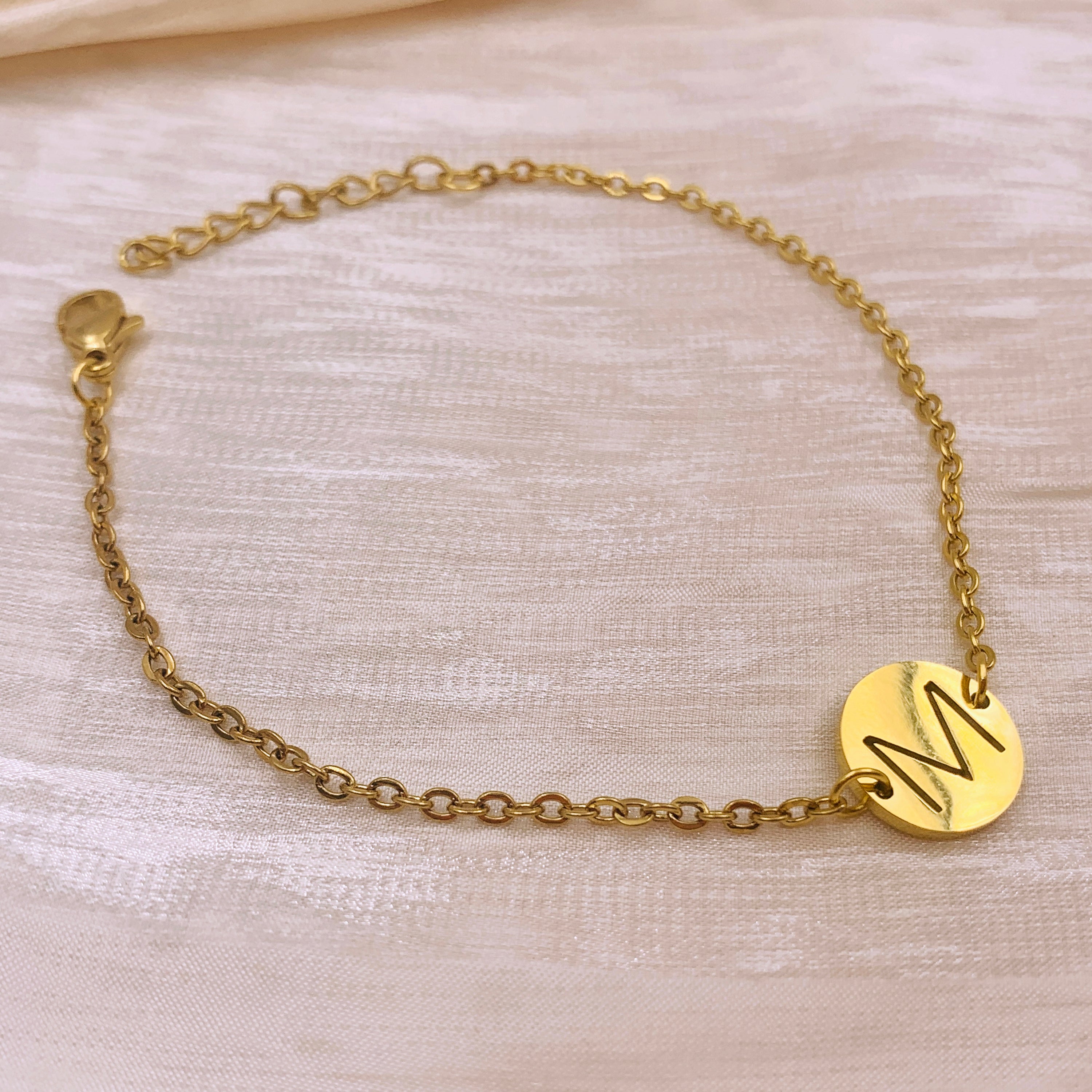 The Solo Custom Initial Bracelet