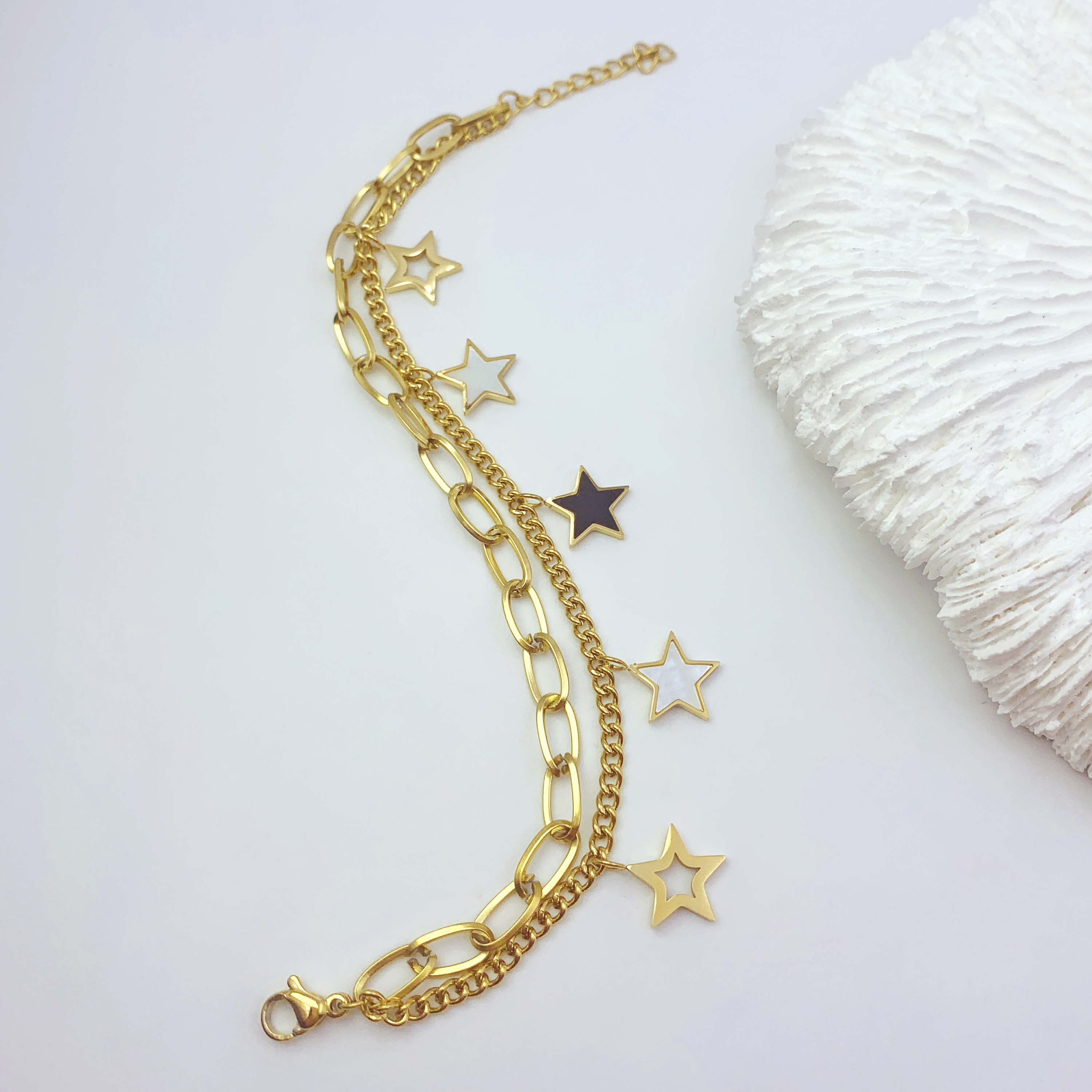 Stellar Layered Bracelet