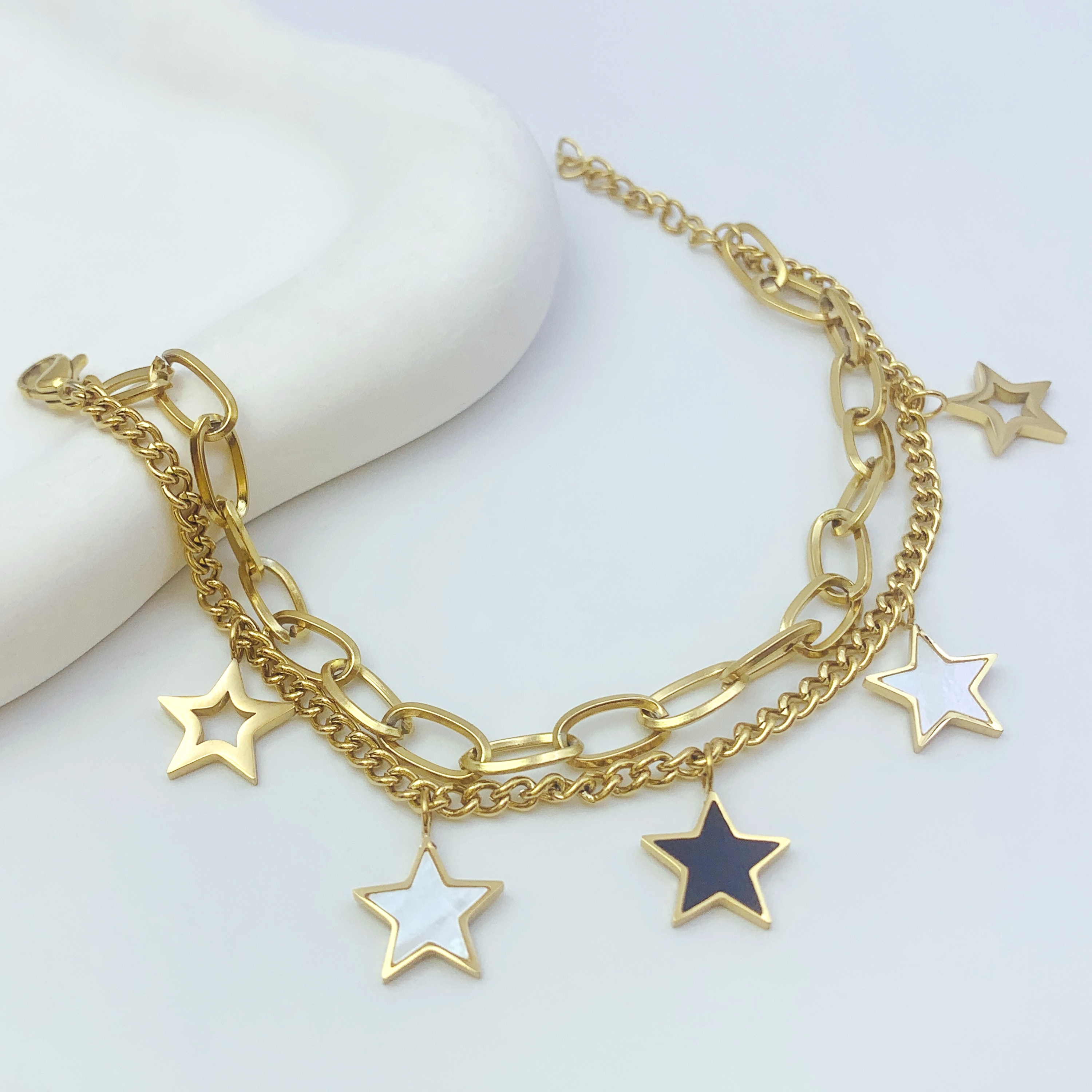 Stellar Layered Bracelet