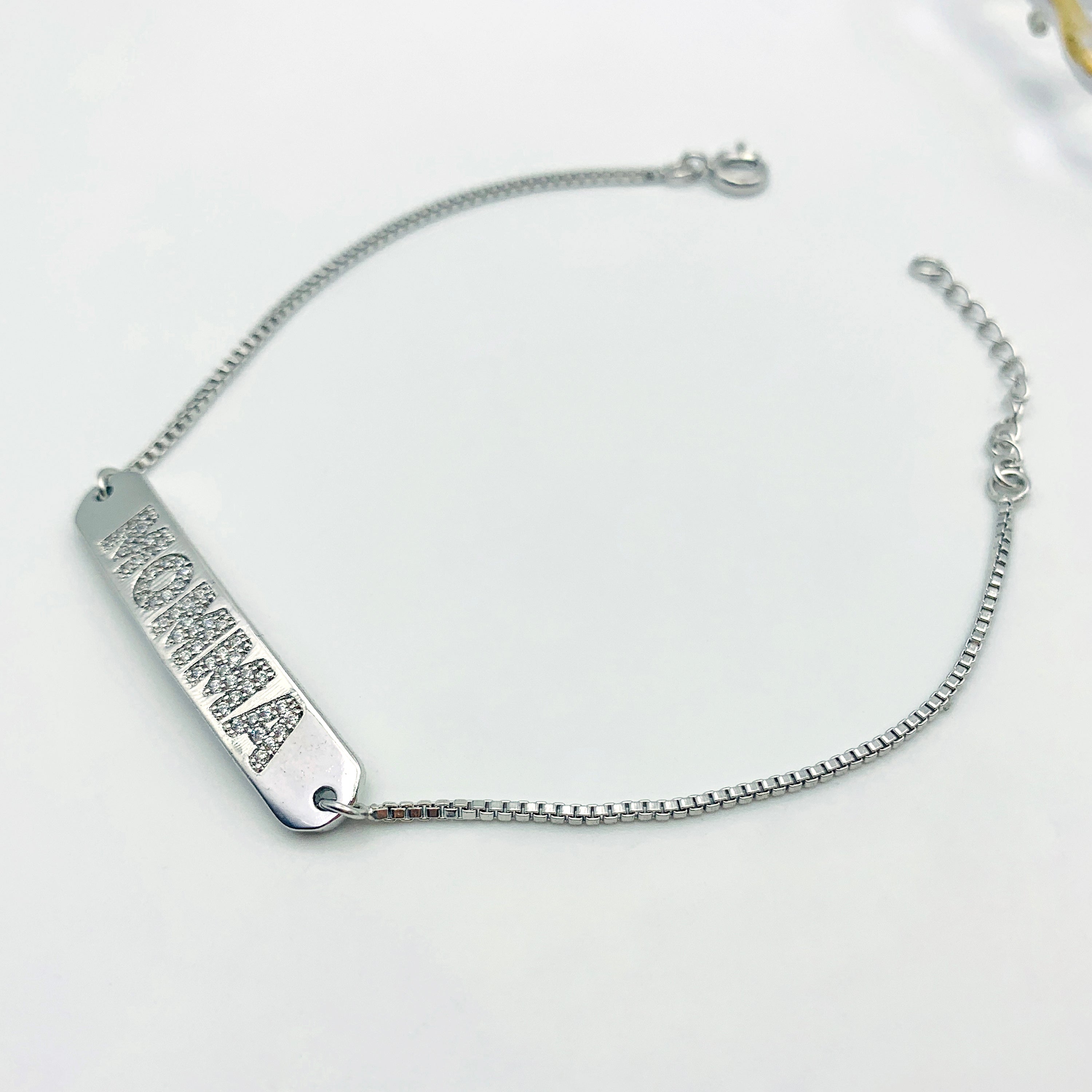 Personalized Bar Bracelet