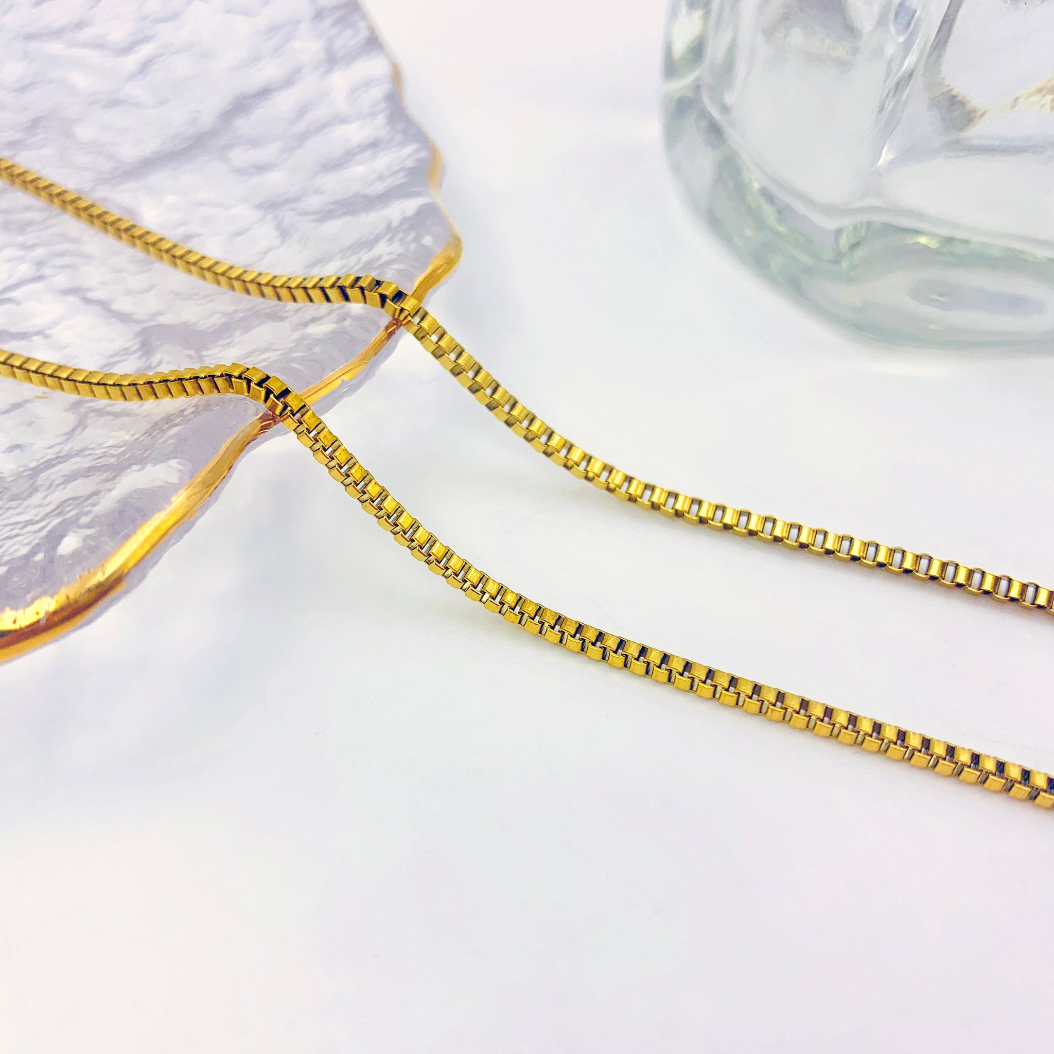 Sophia Box Chain Necklace