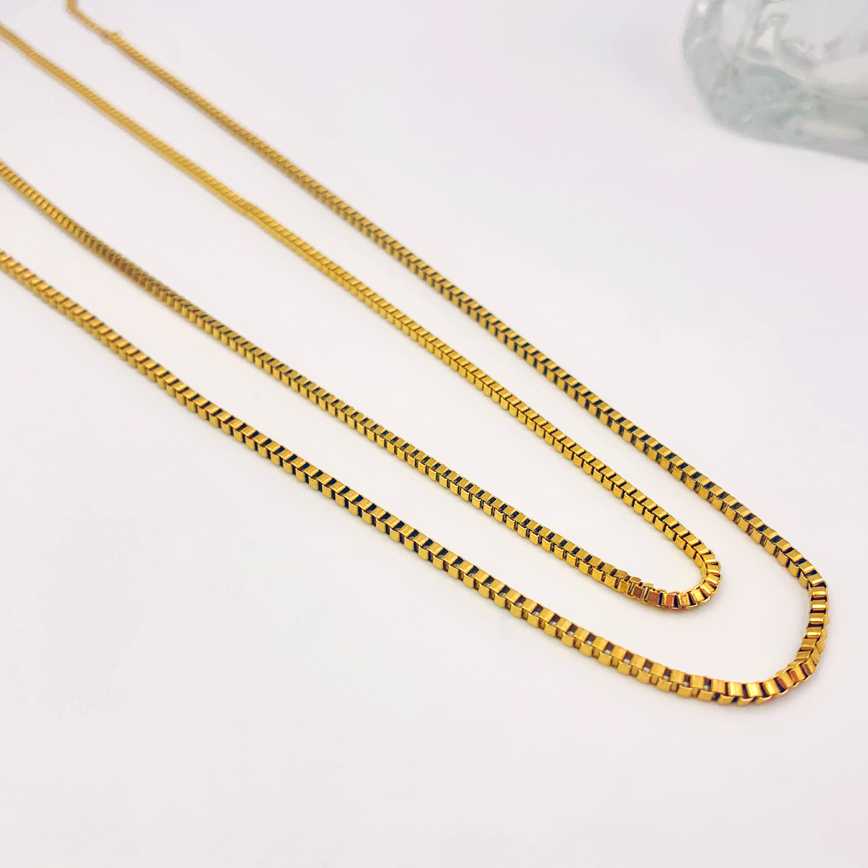 Sophia Box Chain Necklace