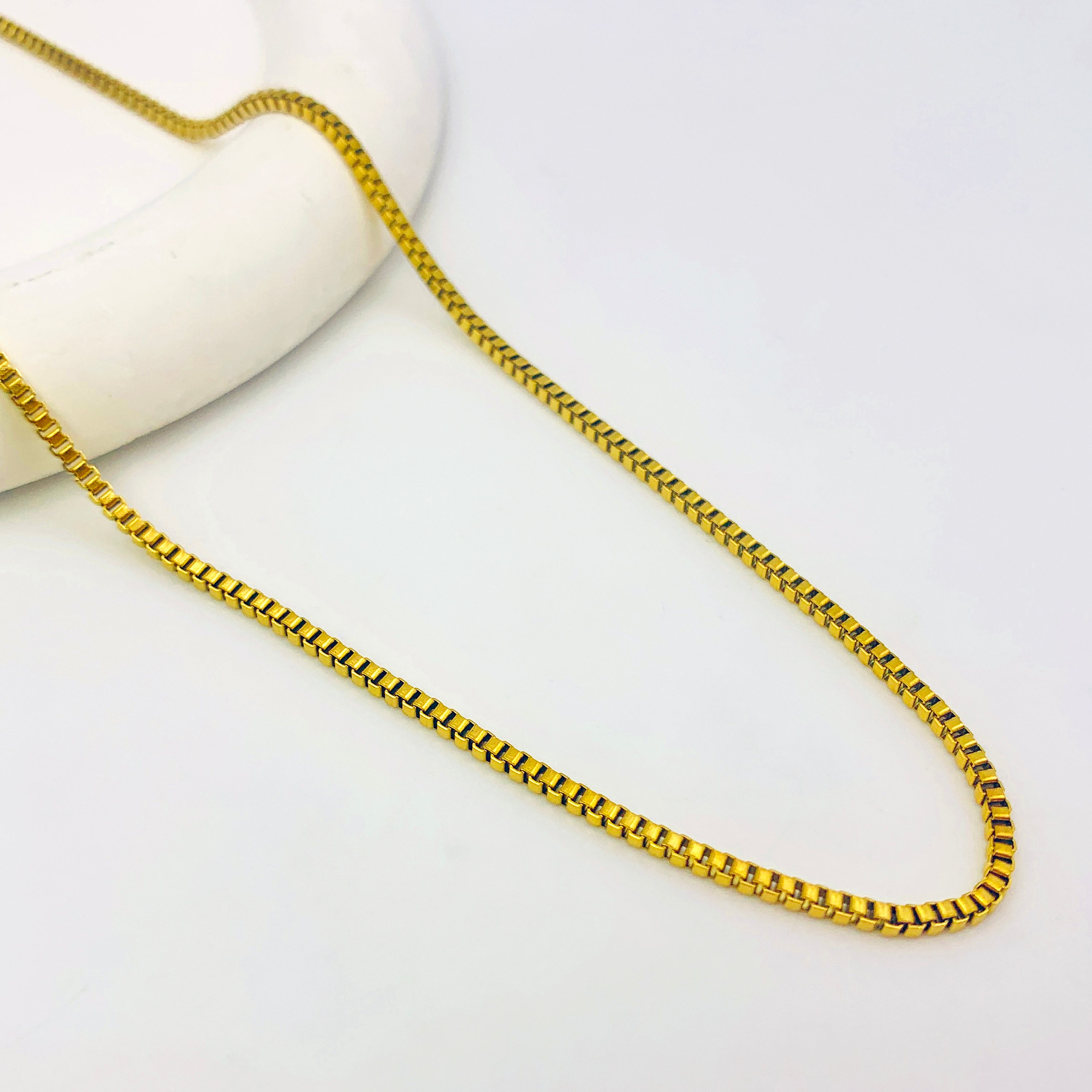 Sophia Box Chain Necklace