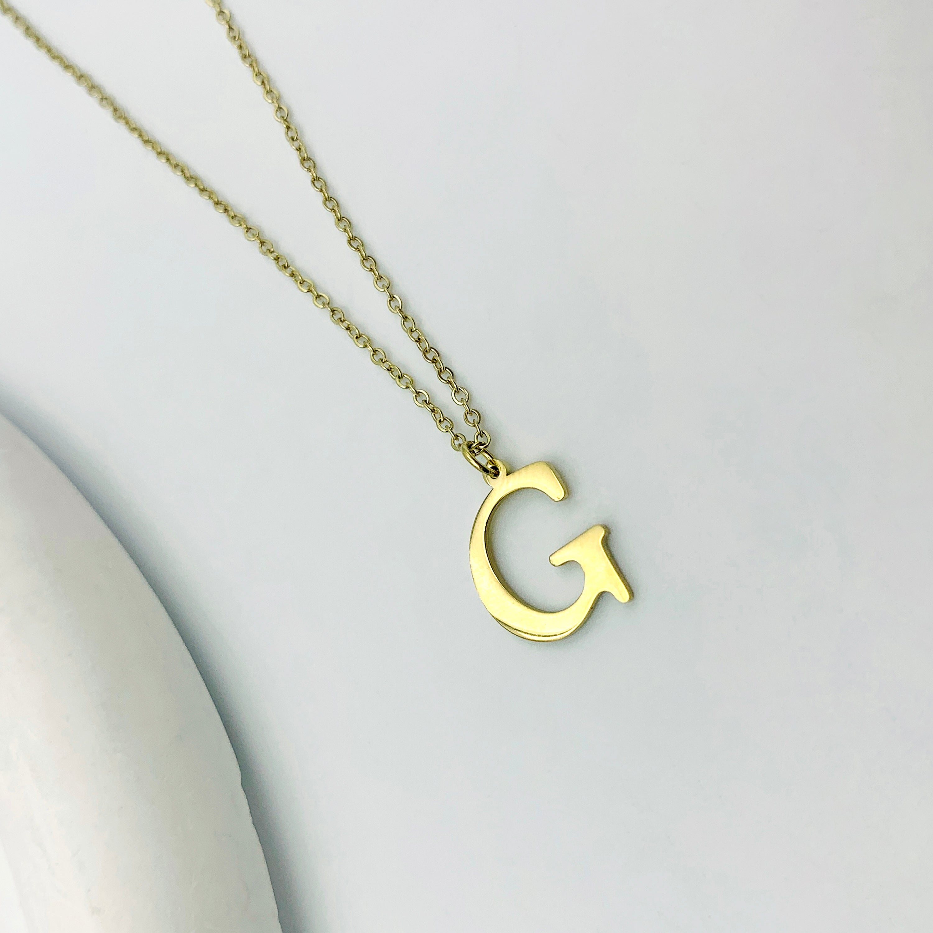 Signature Letter Necklace
