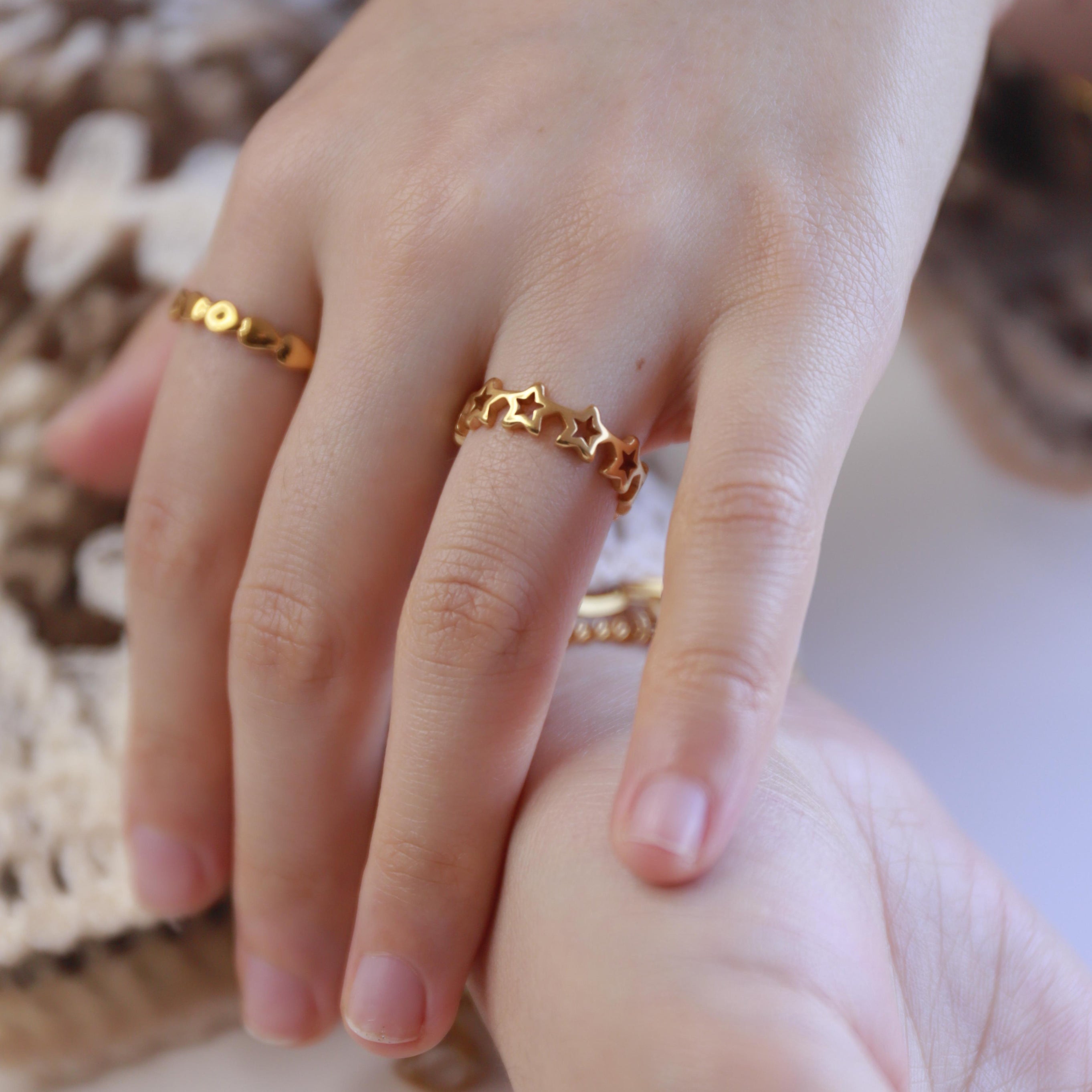 Hollow Star Ring