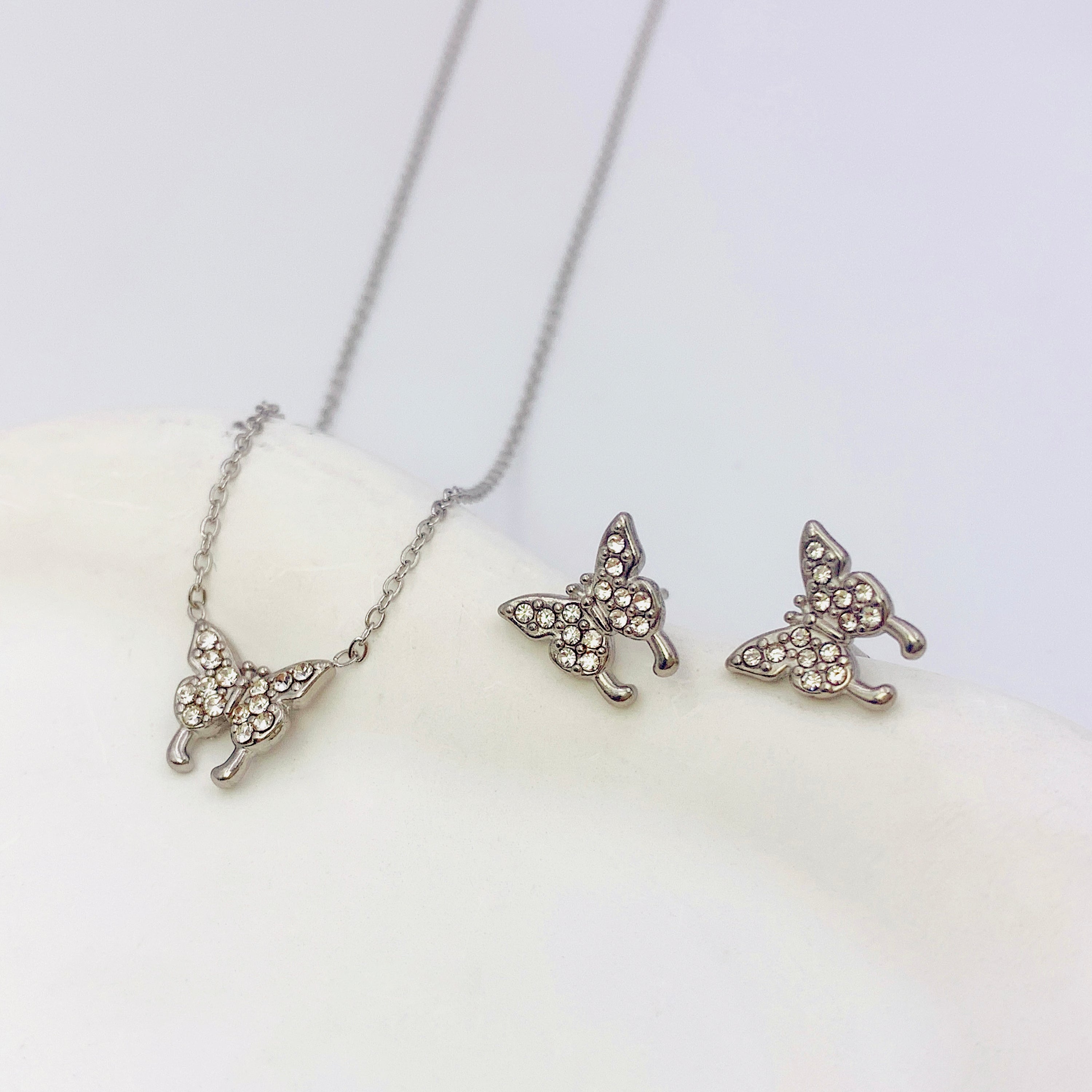 Conjunto de brillo de mariposa