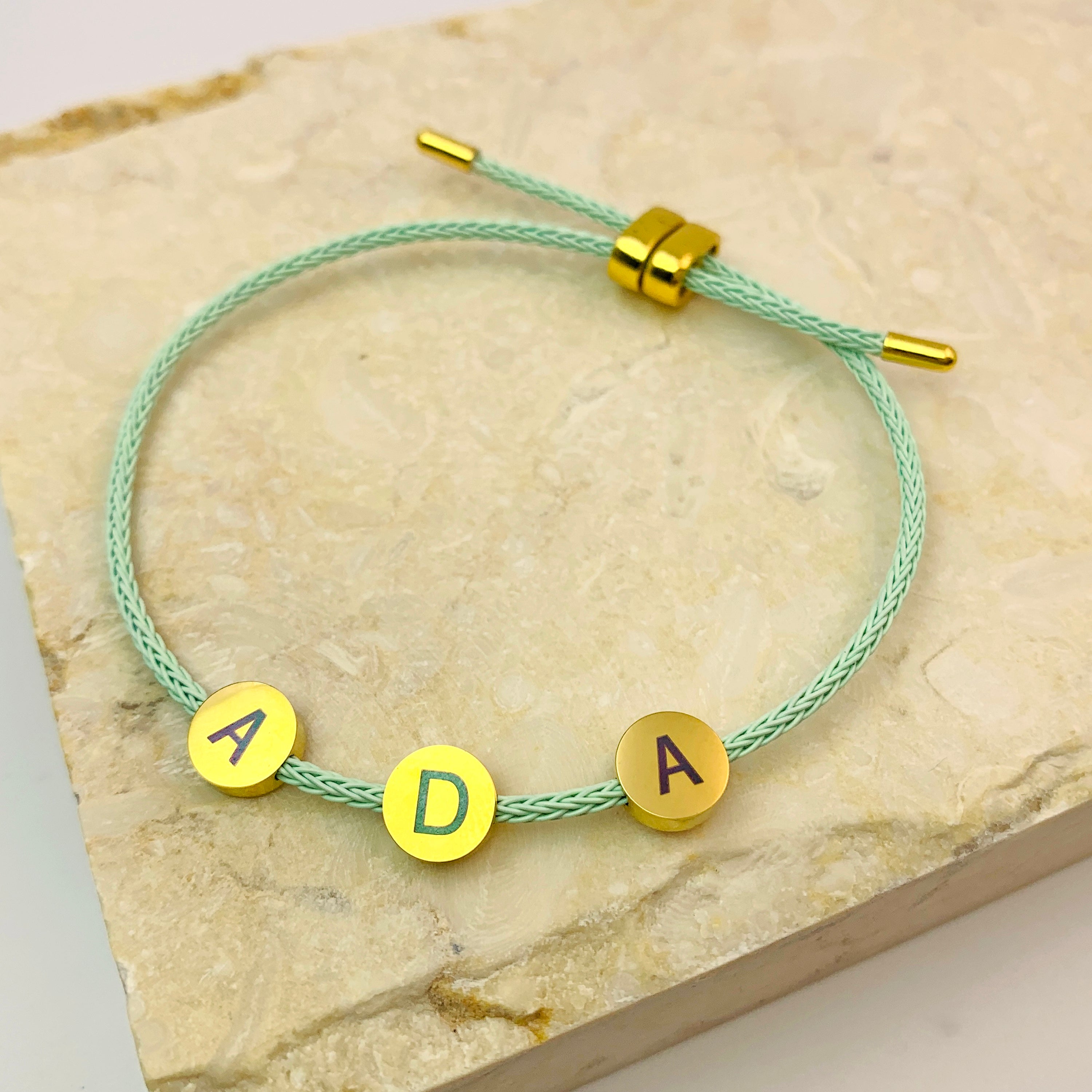 Chic Monogram Custom Bracelet