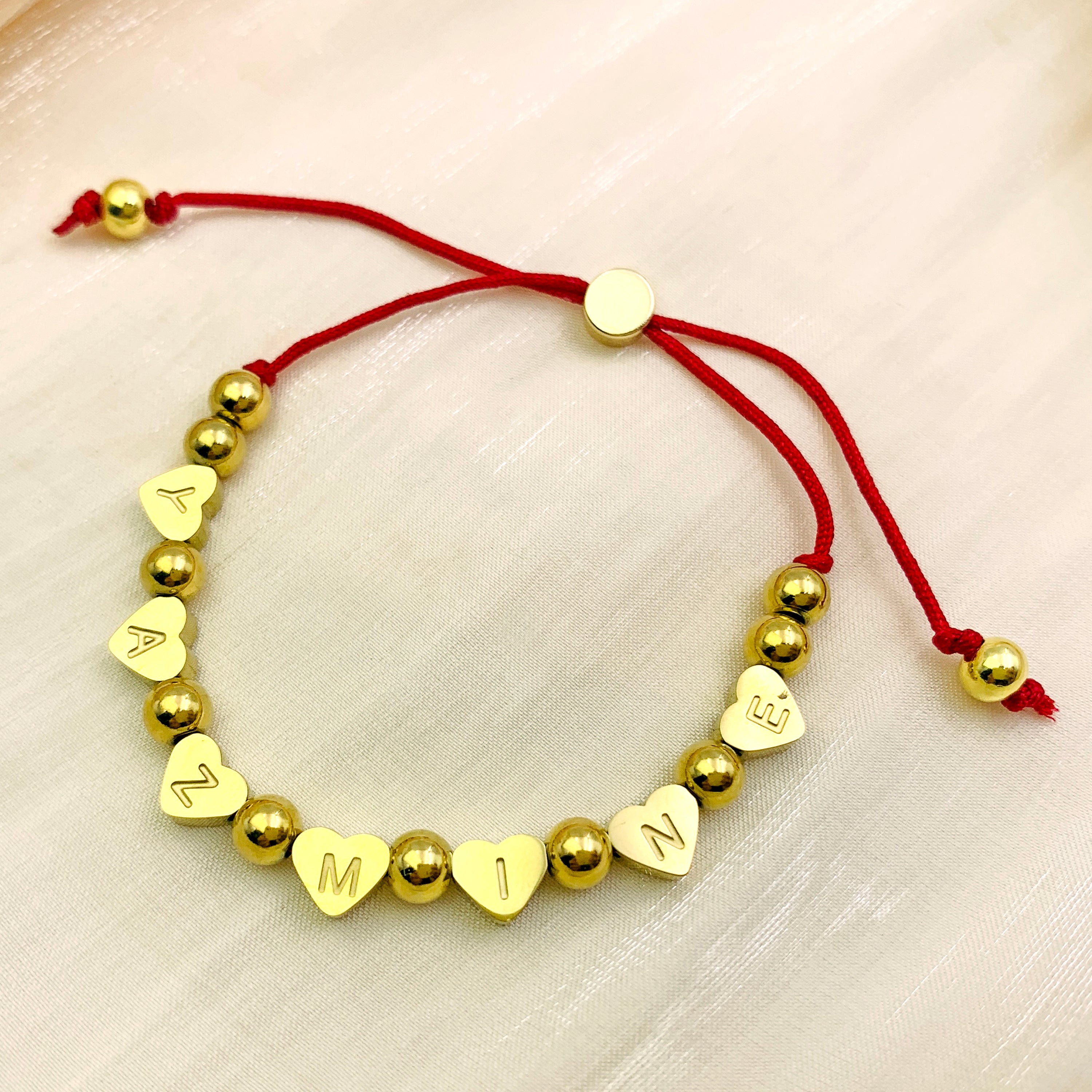 Heart Charm Custom Bracelet