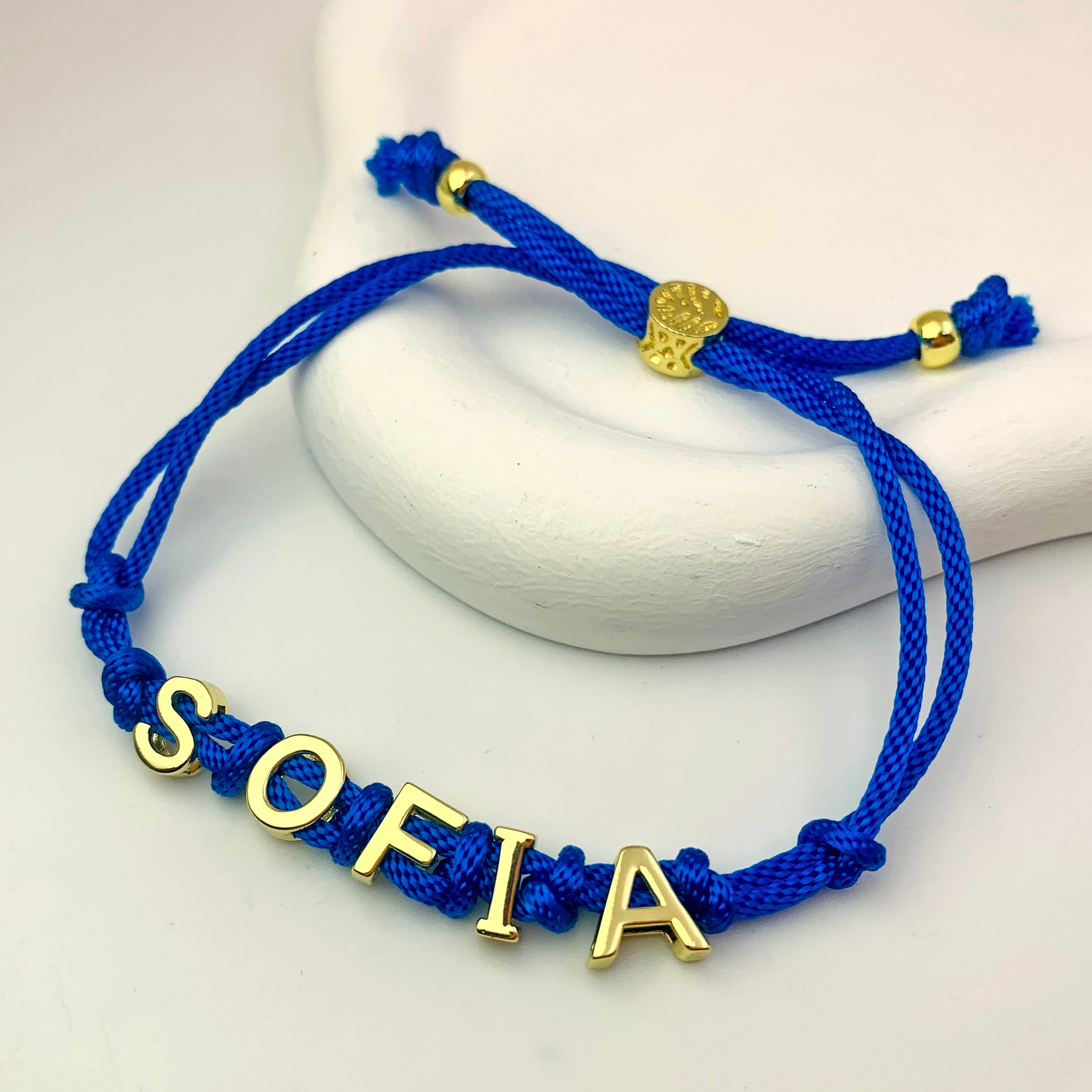 Nautical Knot Name Bracelet