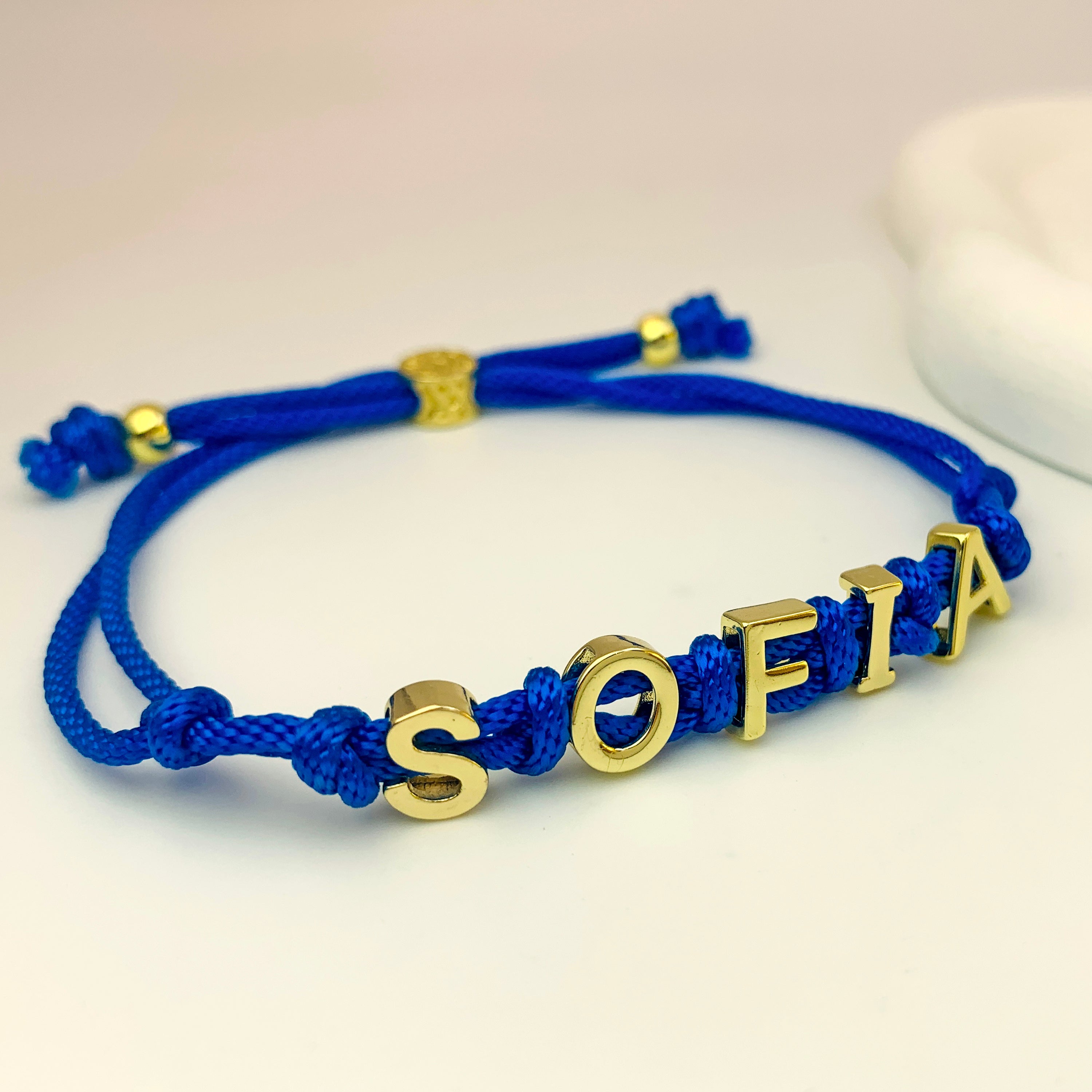 Nautical Knot Name Bracelet