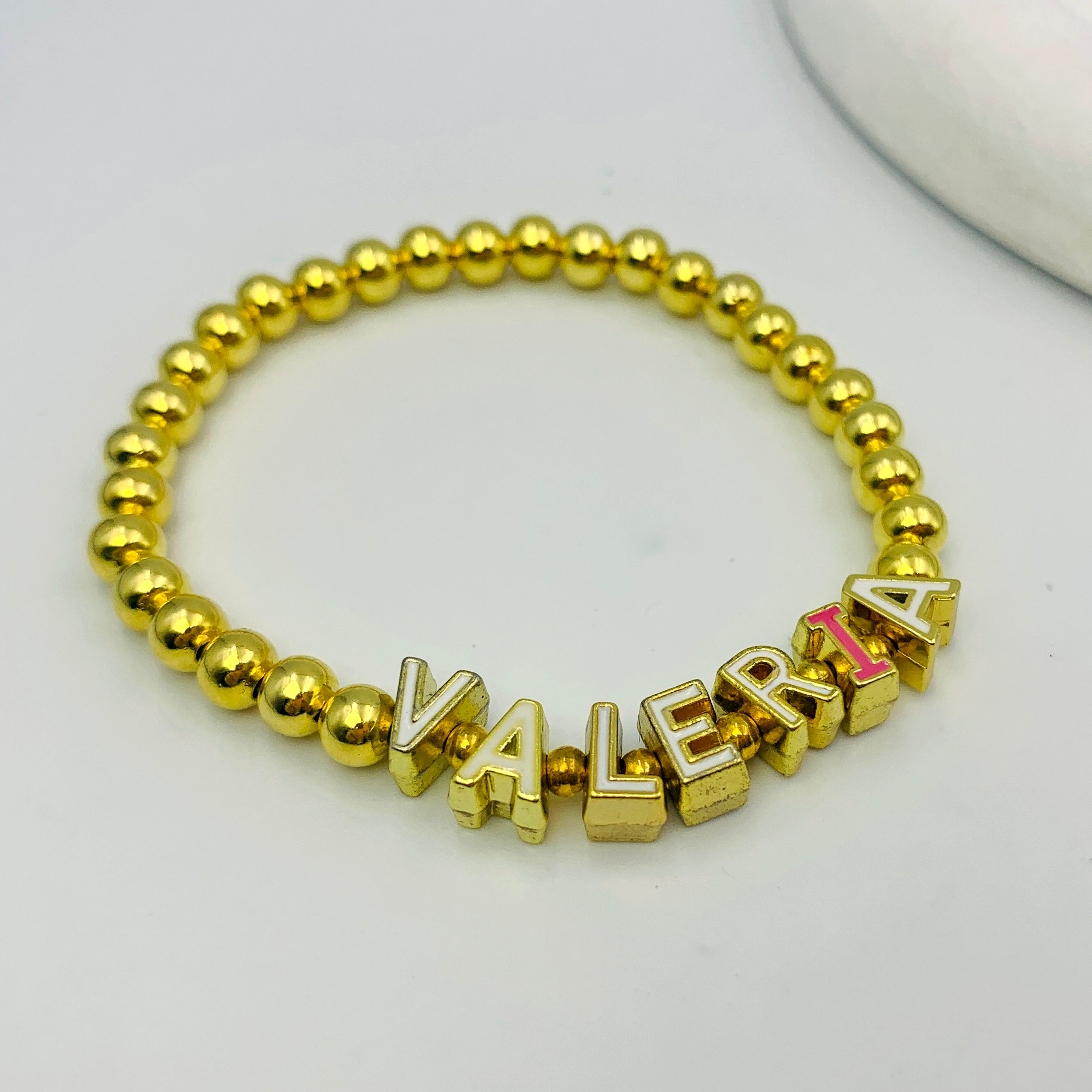 Pulsera con nombre de orbe Starlight