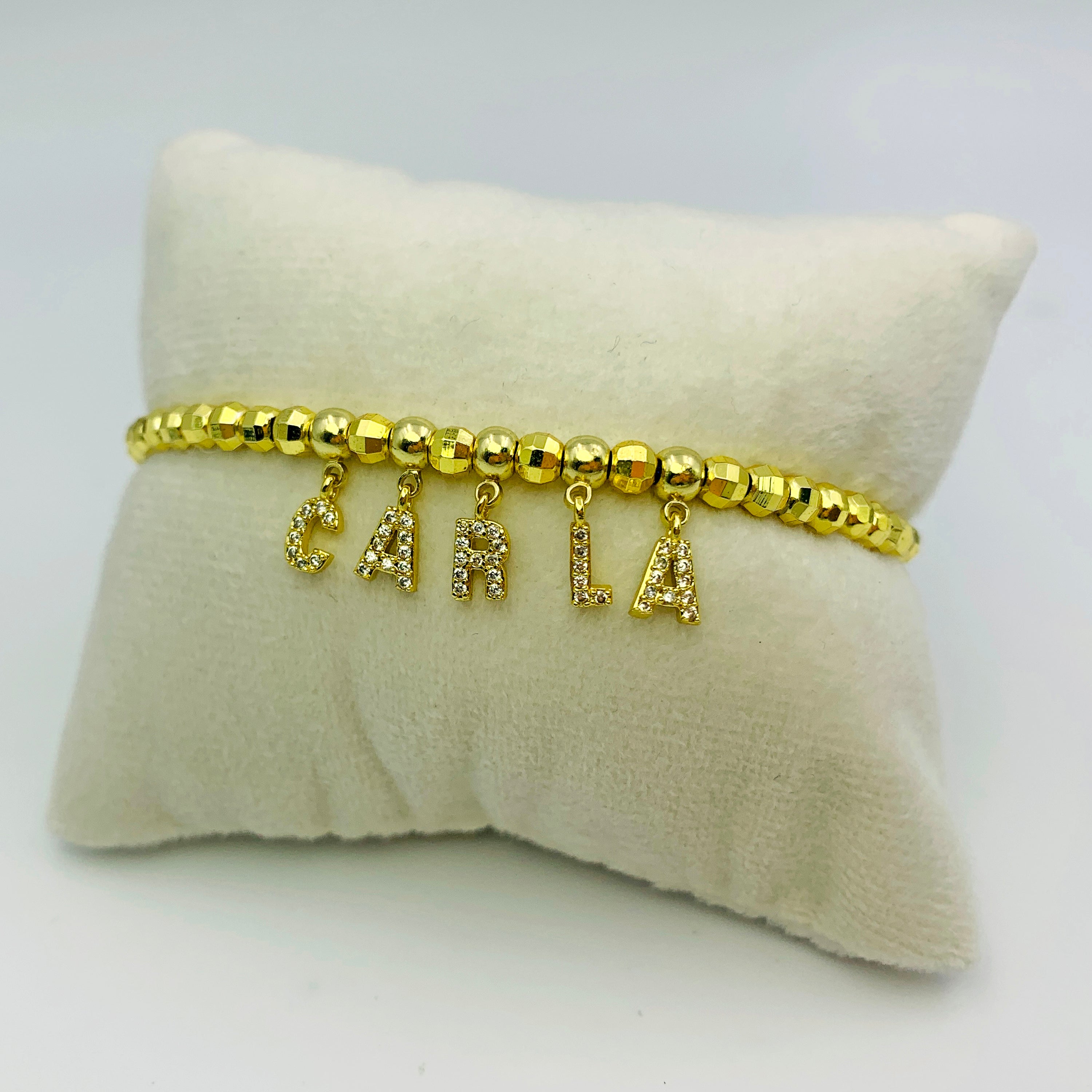 Valo Charm Name Bracelet