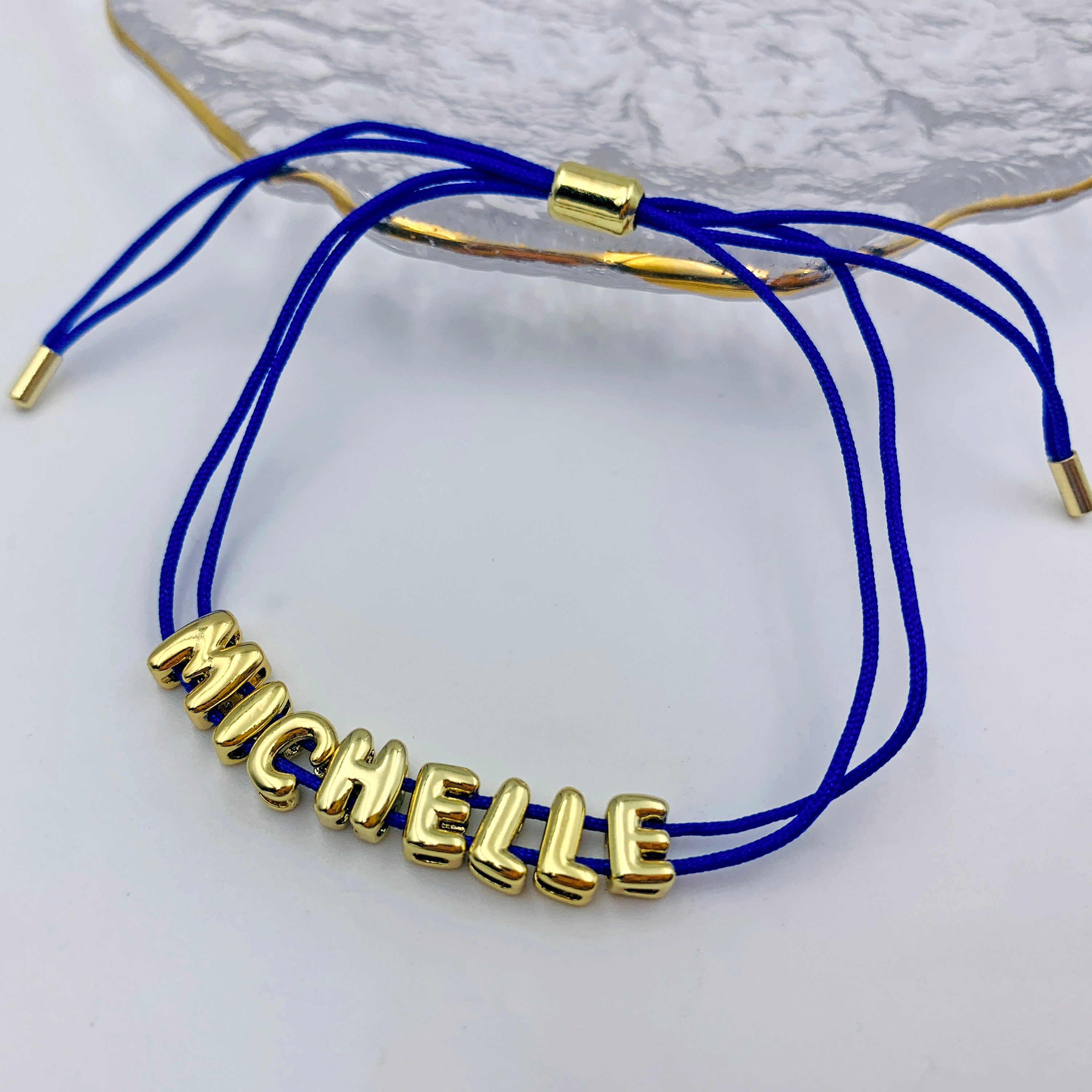 Pulsera de cordón personalizada