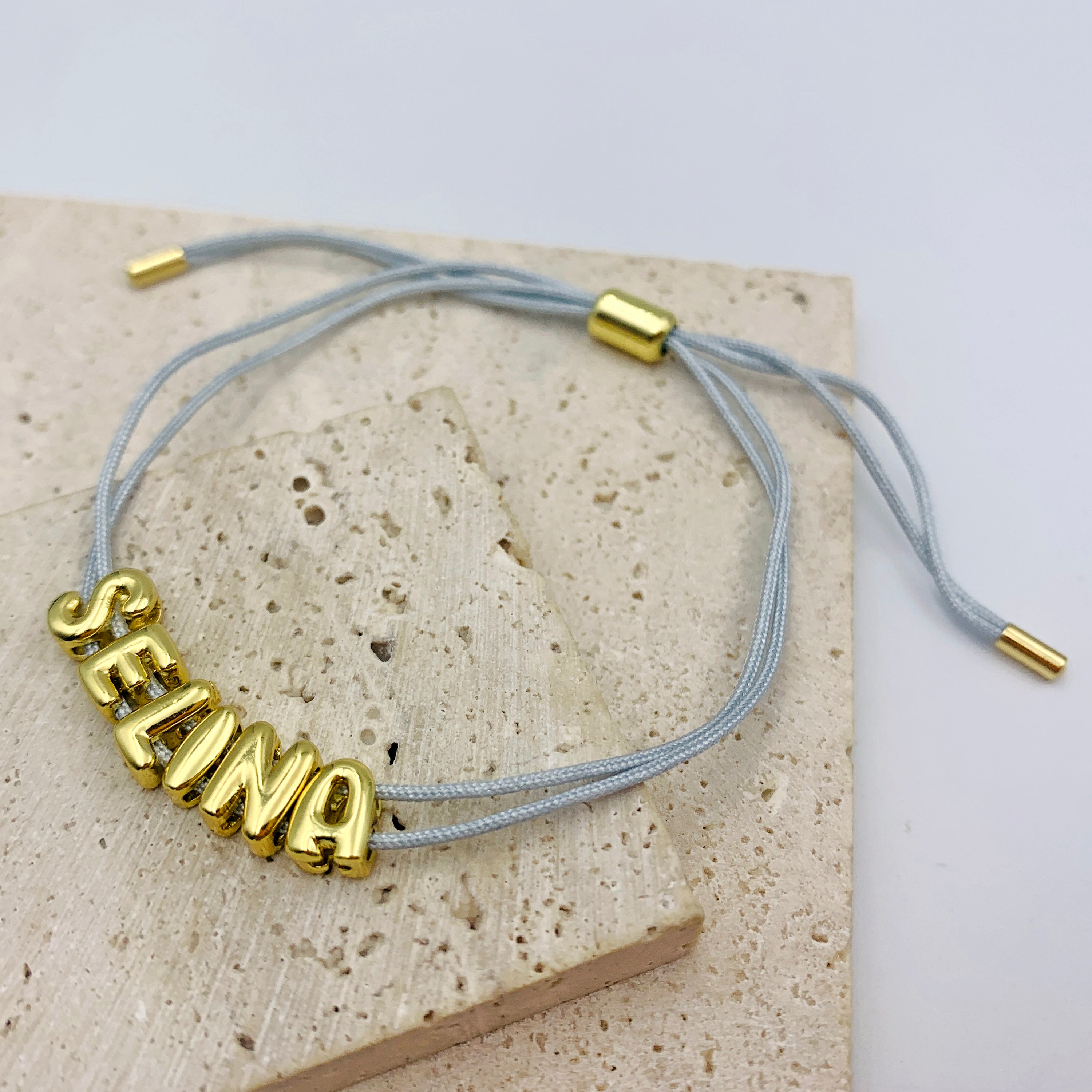 Pulsera de cordón personalizada