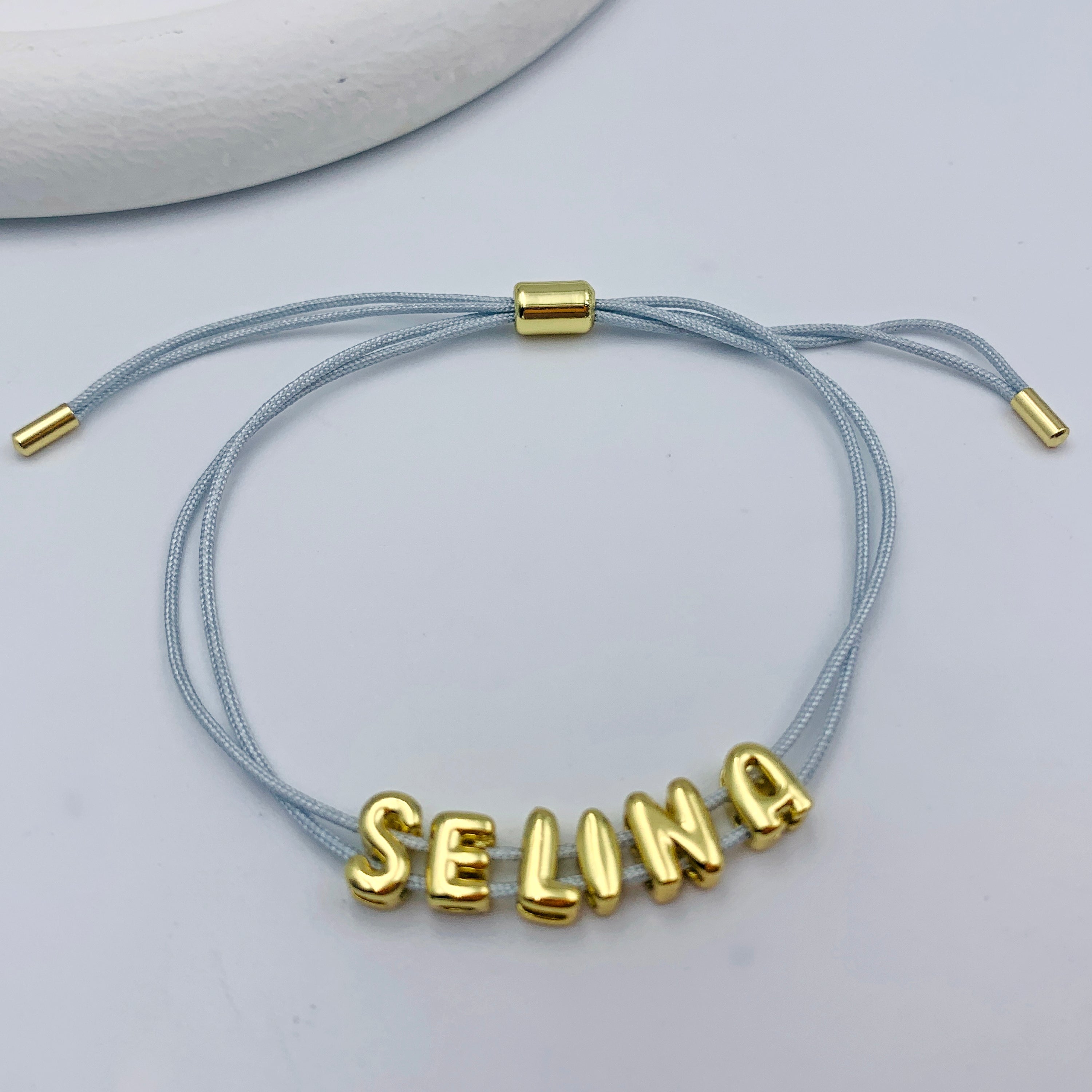 Pulsera de cordón personalizada