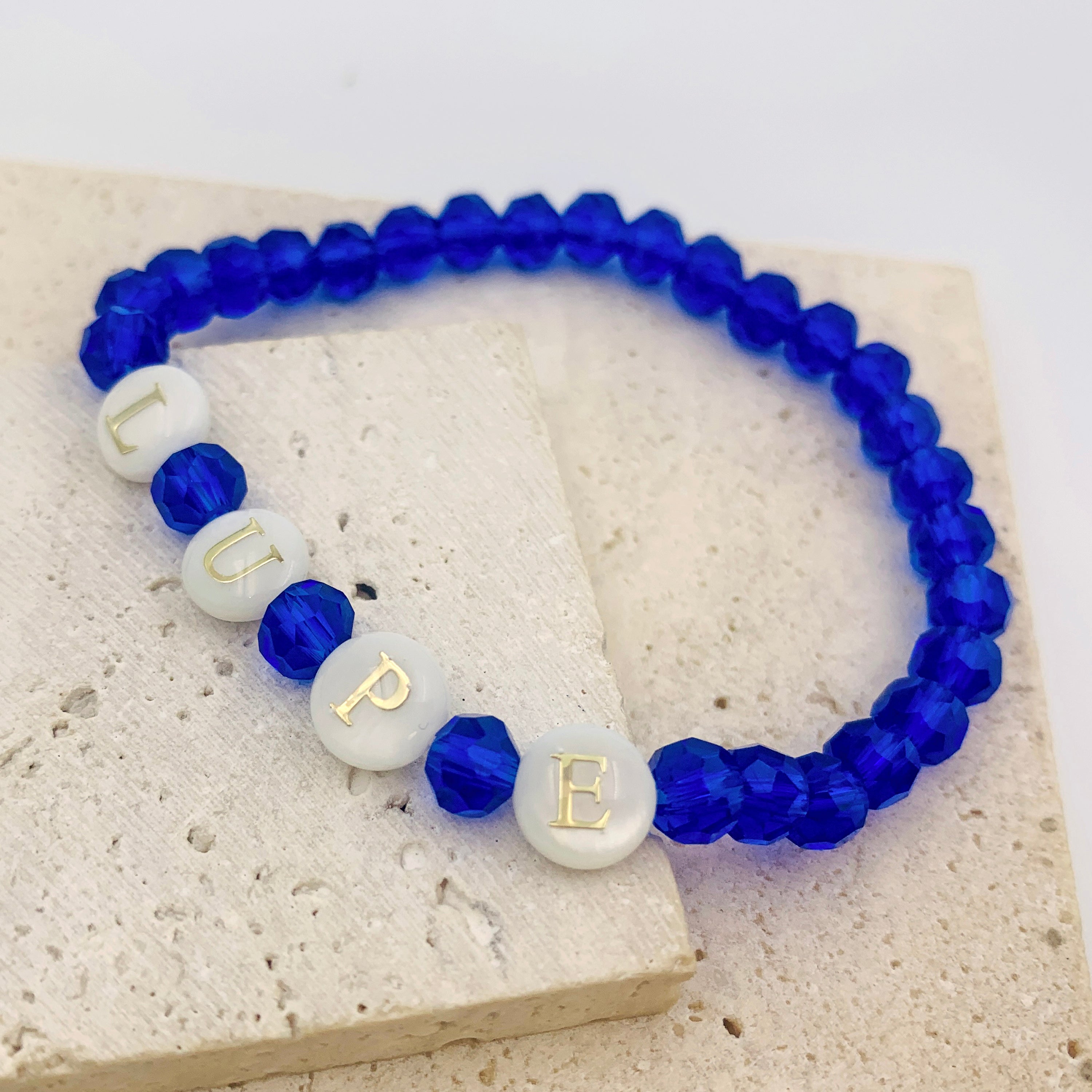 Blue and Sea Custom Bracelet