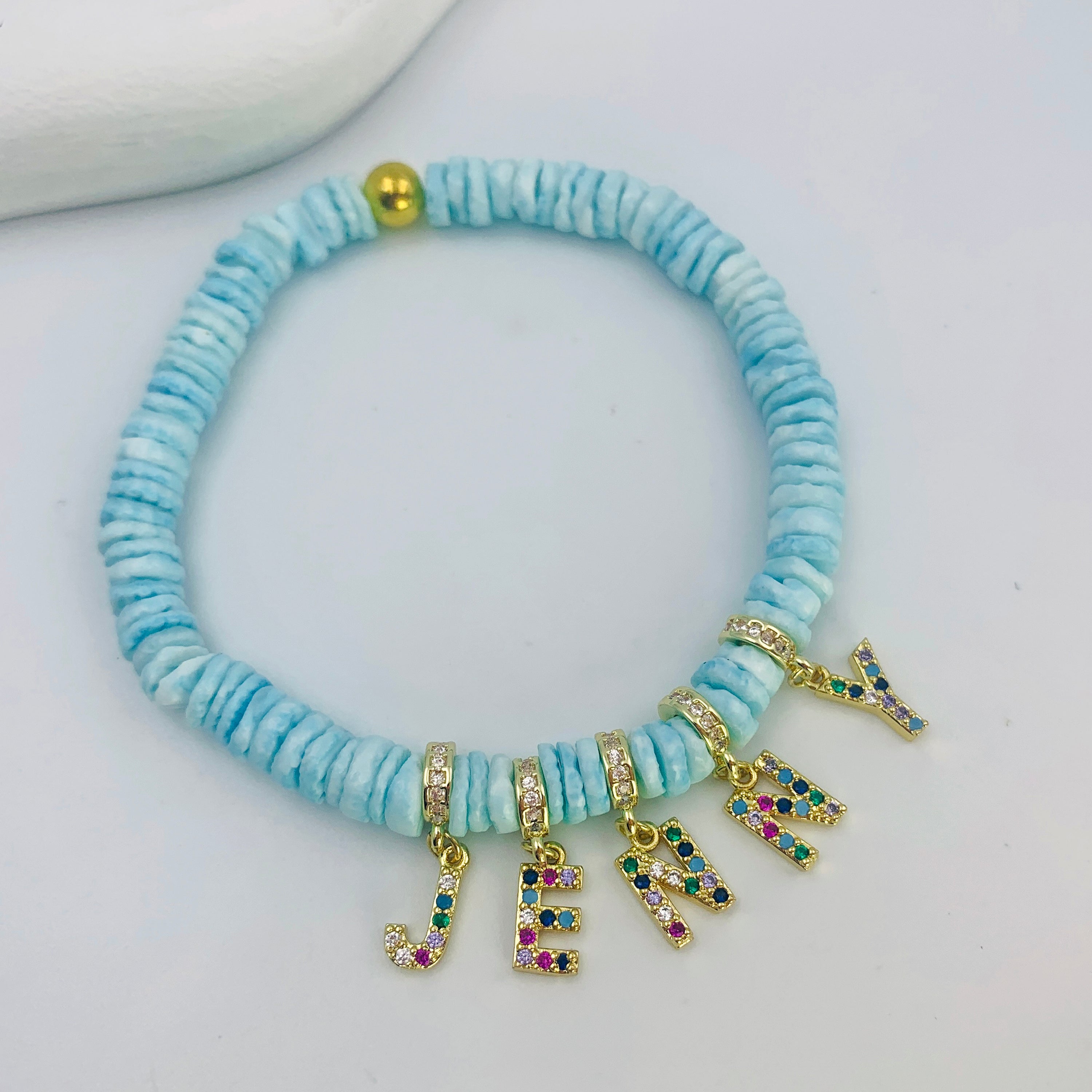 Mermaid’s Touch Name Bracelet