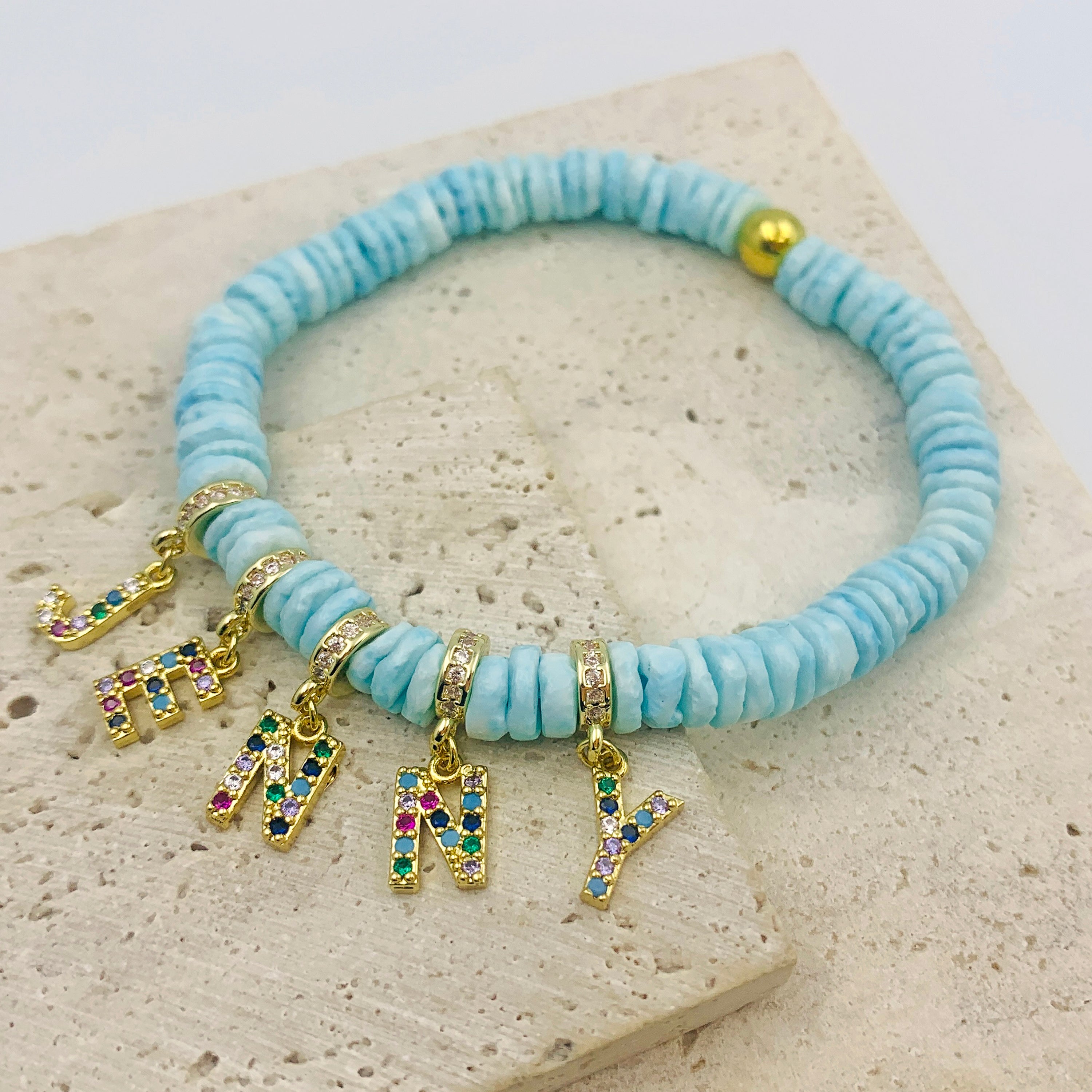 Mermaid’s Touch Name Bracelet