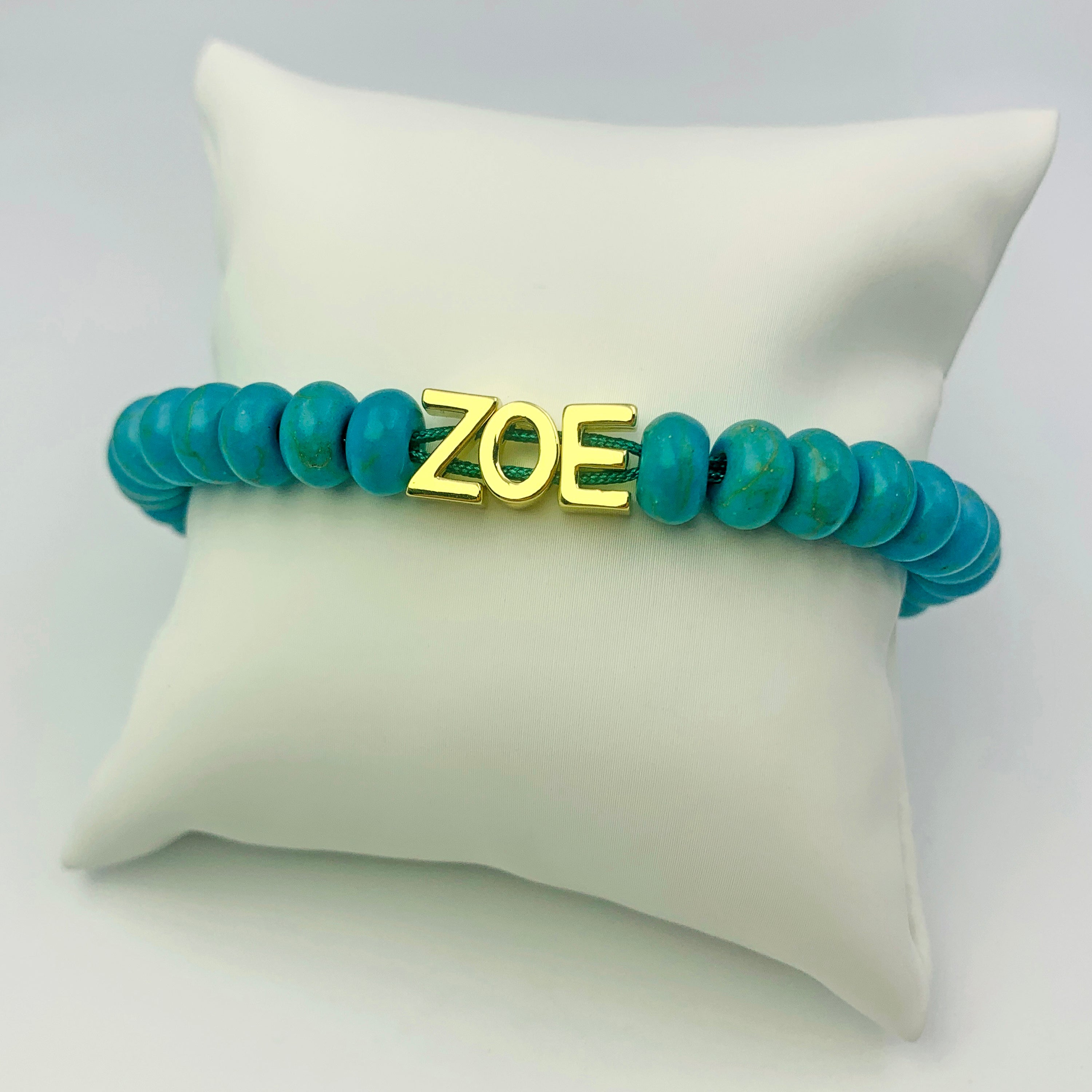 Turquoise Custom Adjustable Bracelet