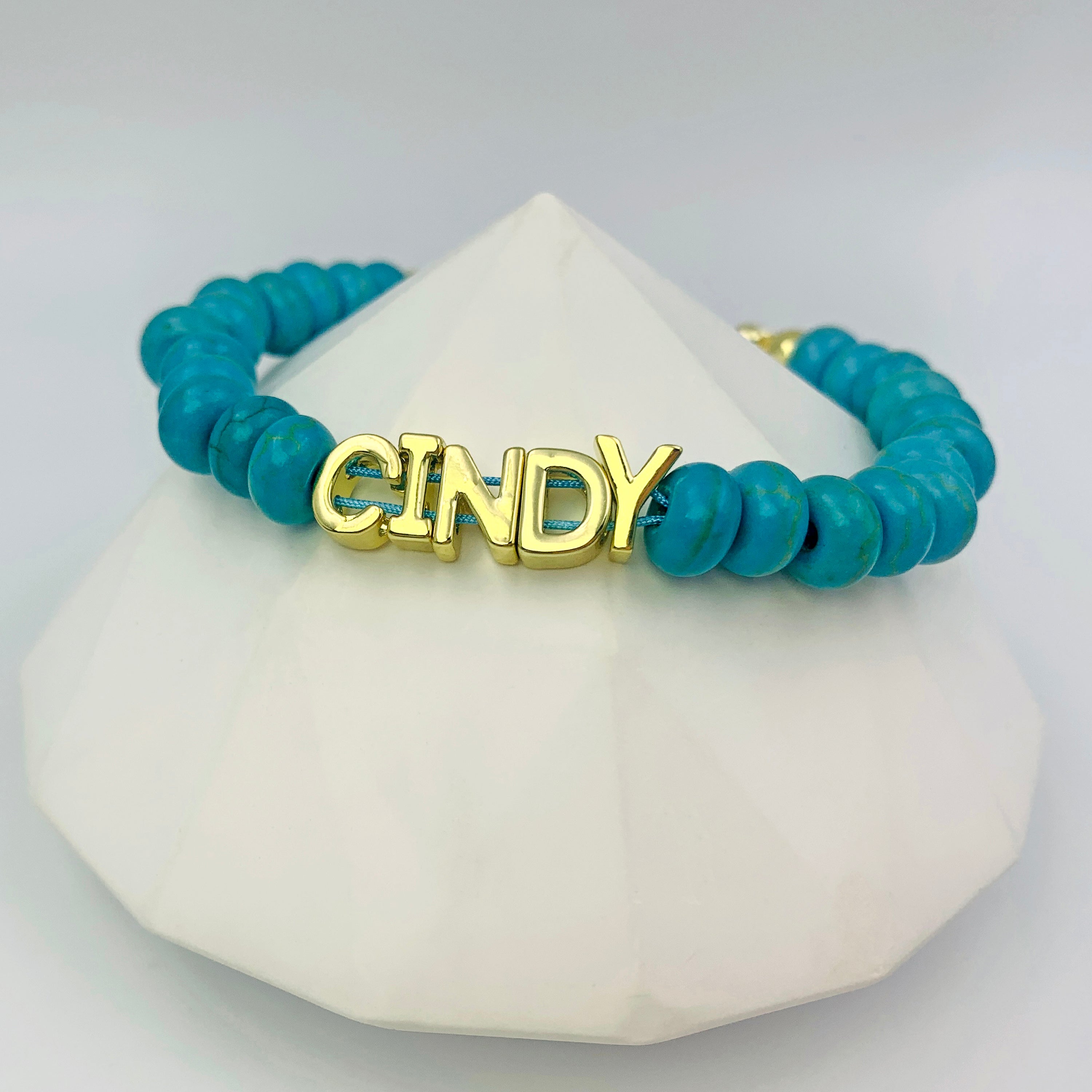 Turquoise Serenity Custom  Bracelet