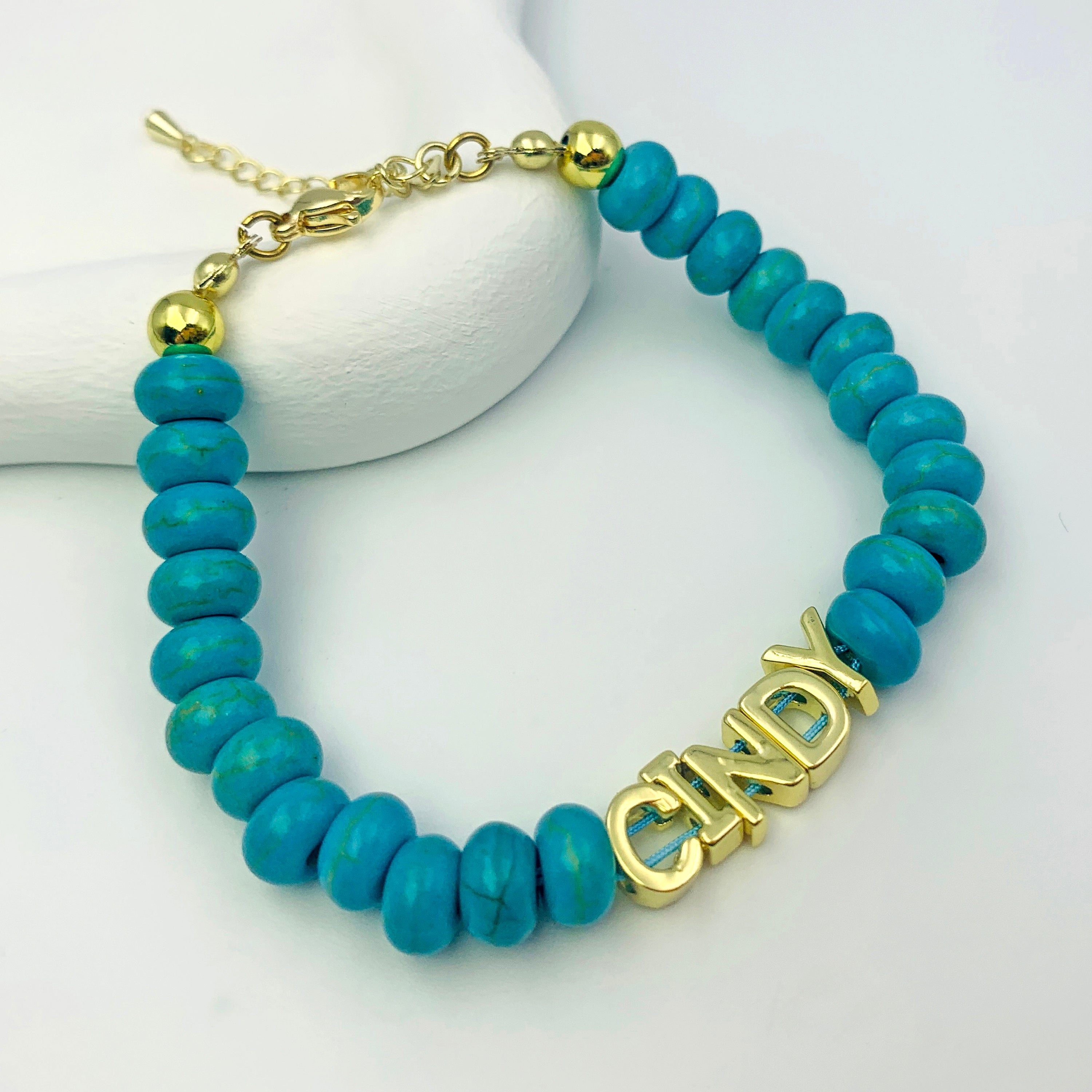 Turquoise Serenity Custom  Bracelet