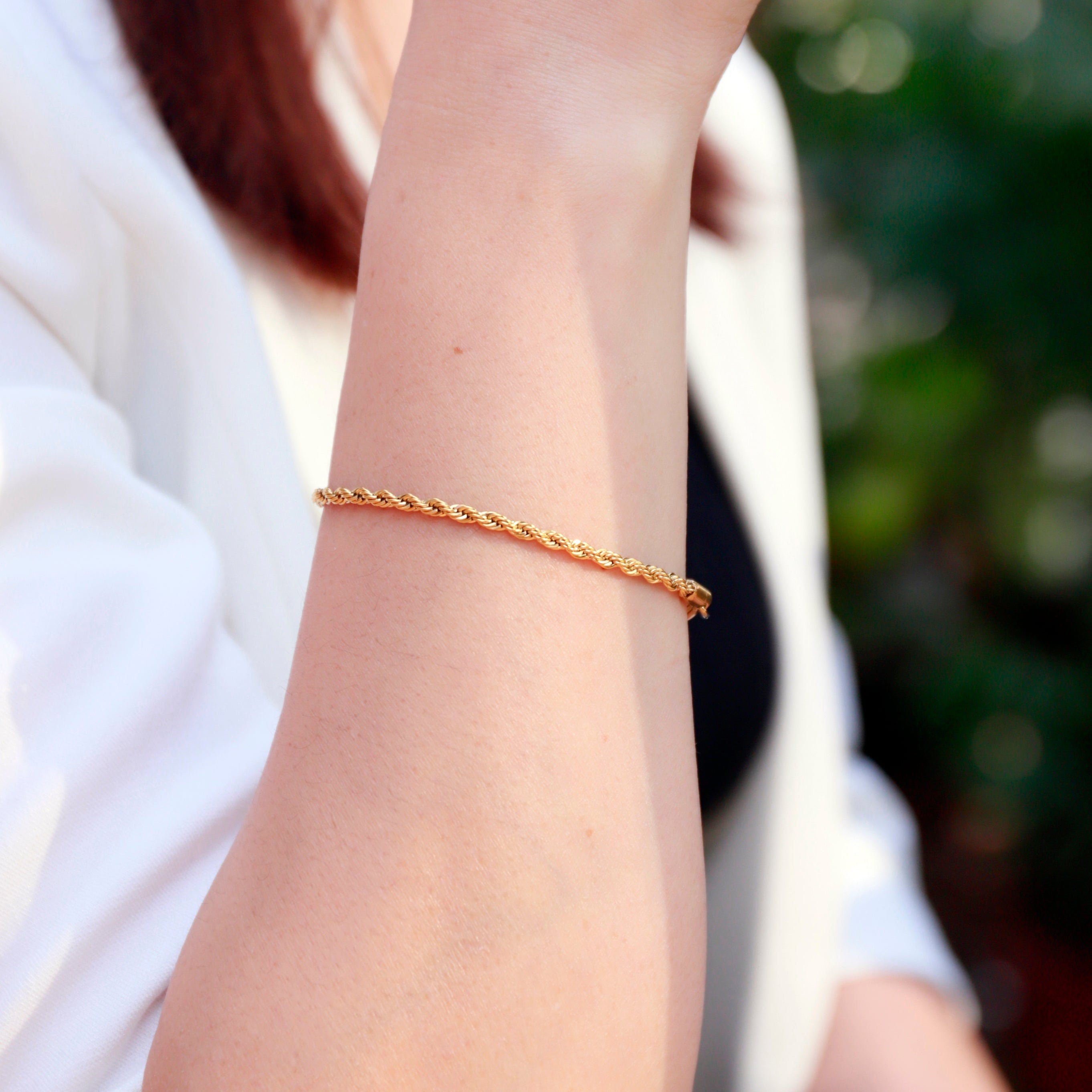 Mini Twisted Chain Bracelet