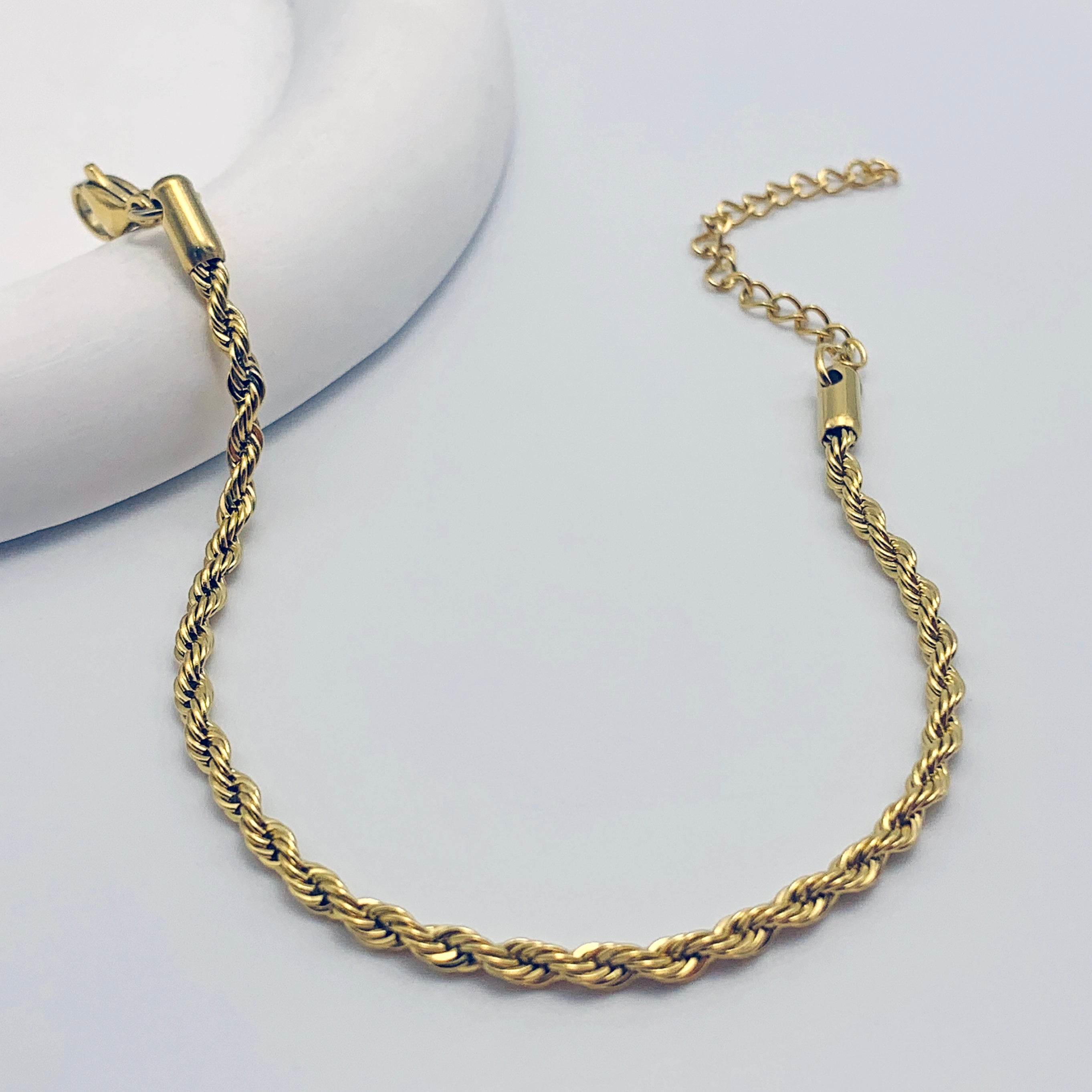 Mini Twisted Chain Bracelet