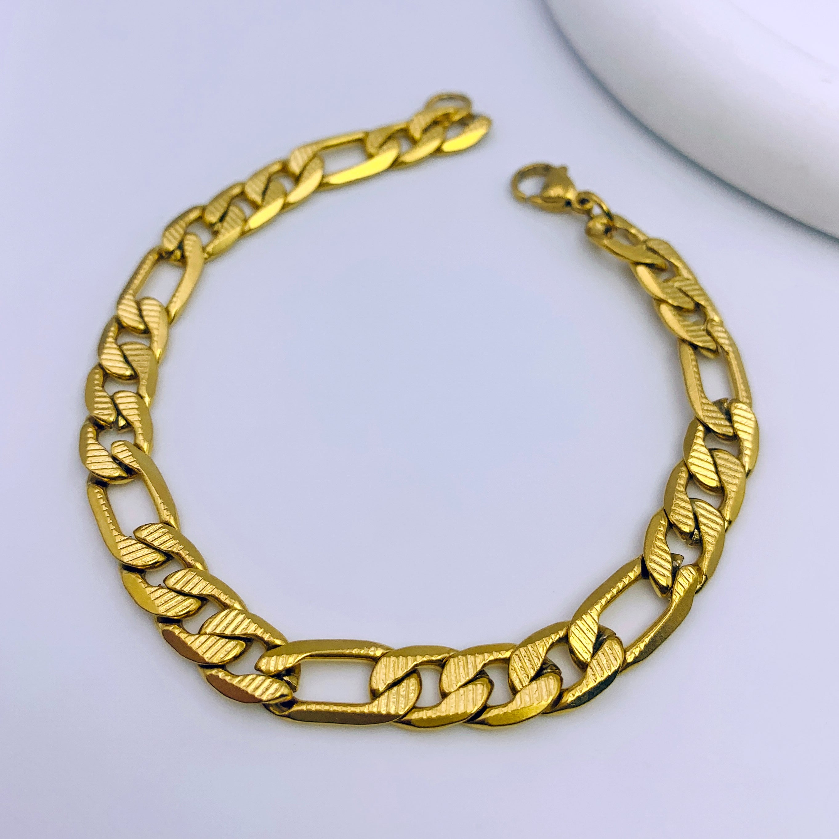 Bold Flat Oval Long & Short Chain