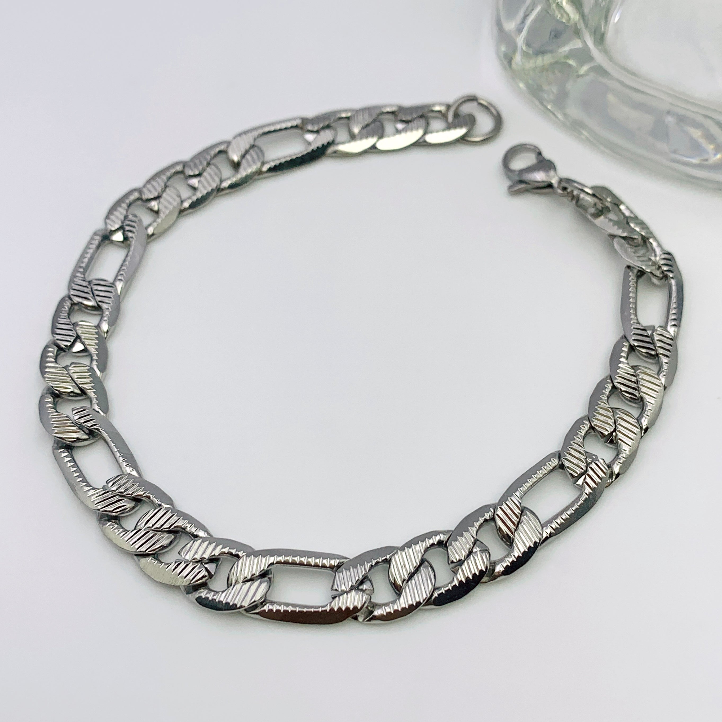 Bold Flat Oval Long & Short Chain