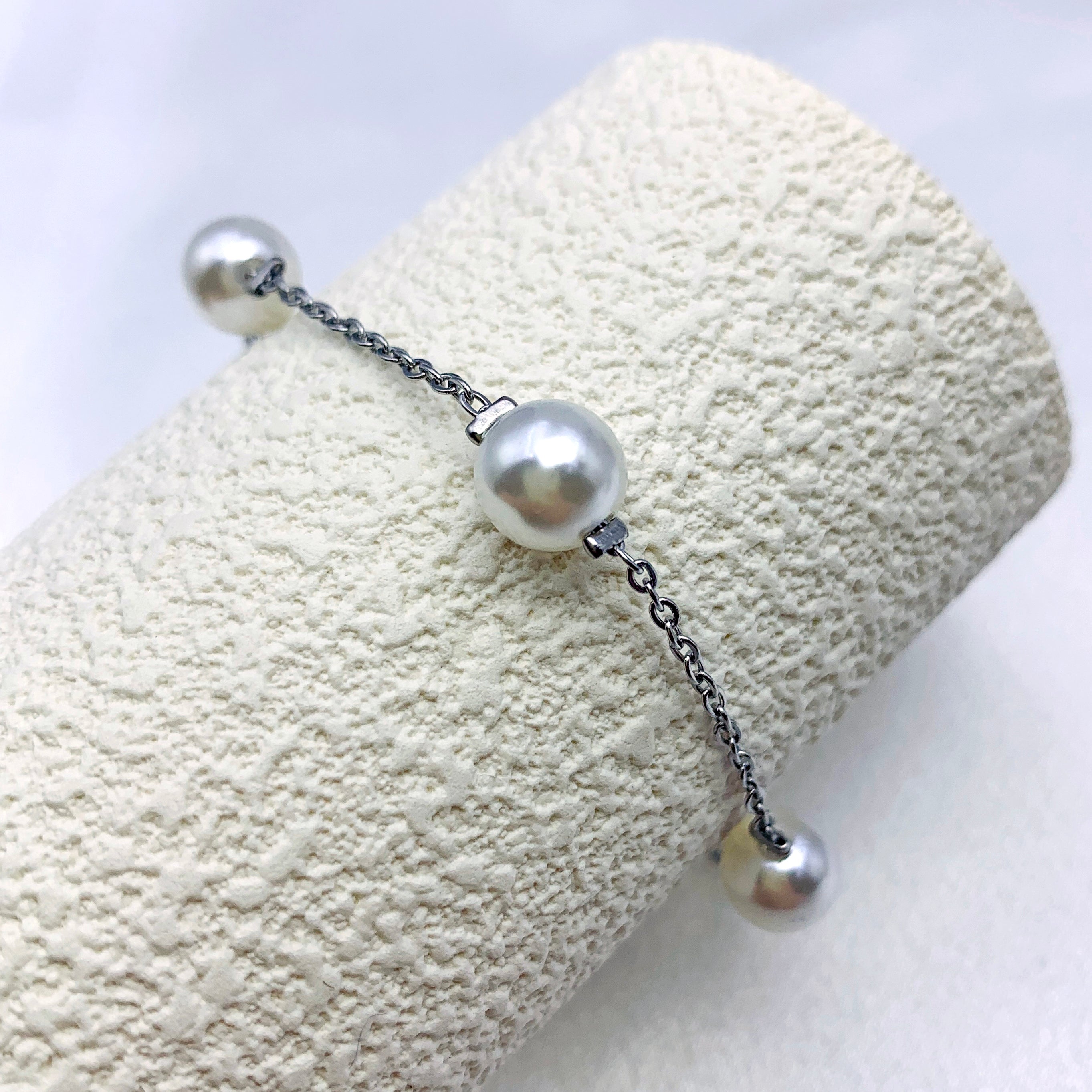 Pearl Vermeil Chain Bracelet