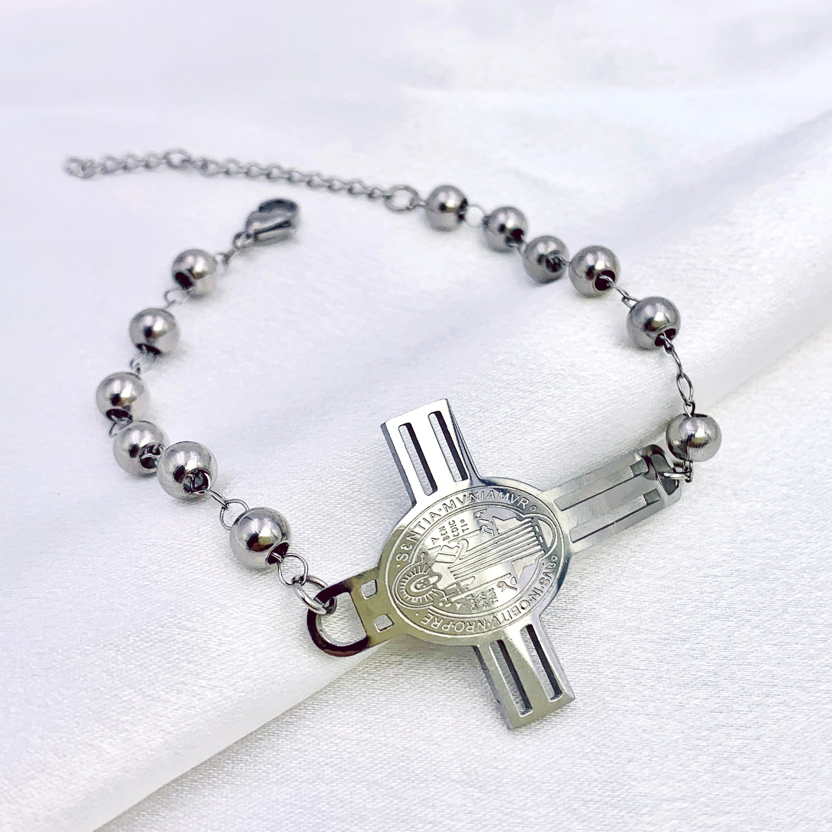 Large Cross Bracelet