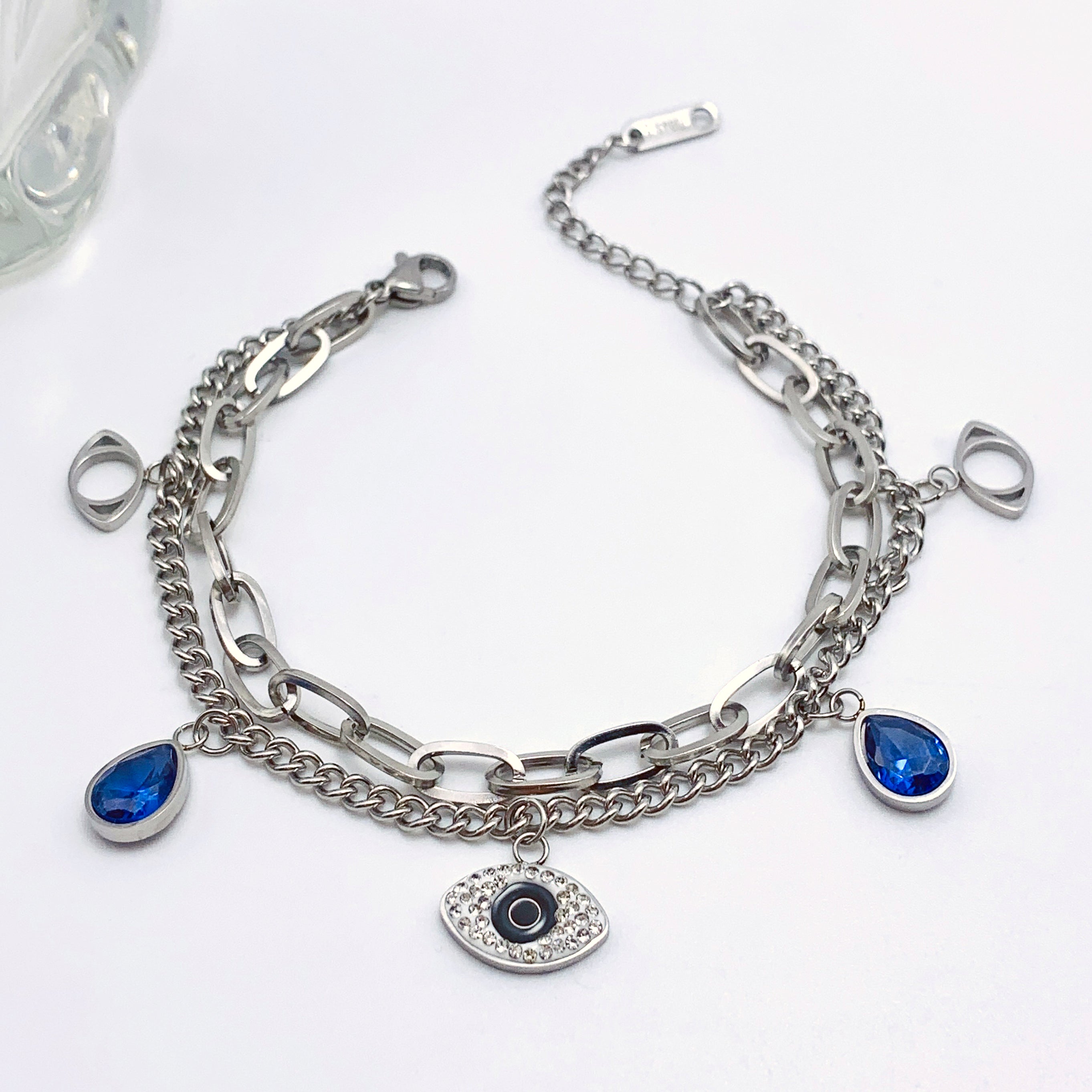 Eye Double Layered Bracelet