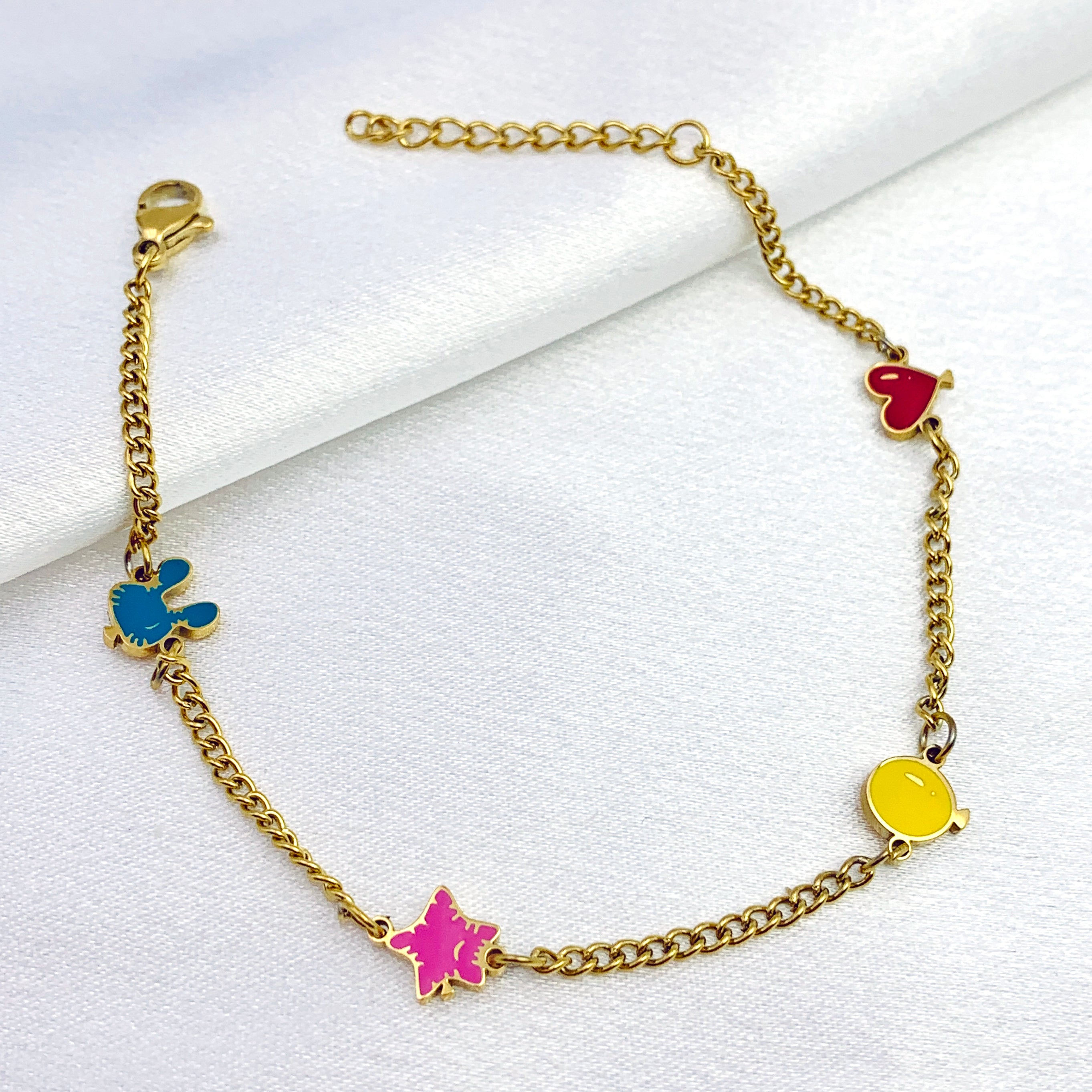 Colorful Charm Bracelet