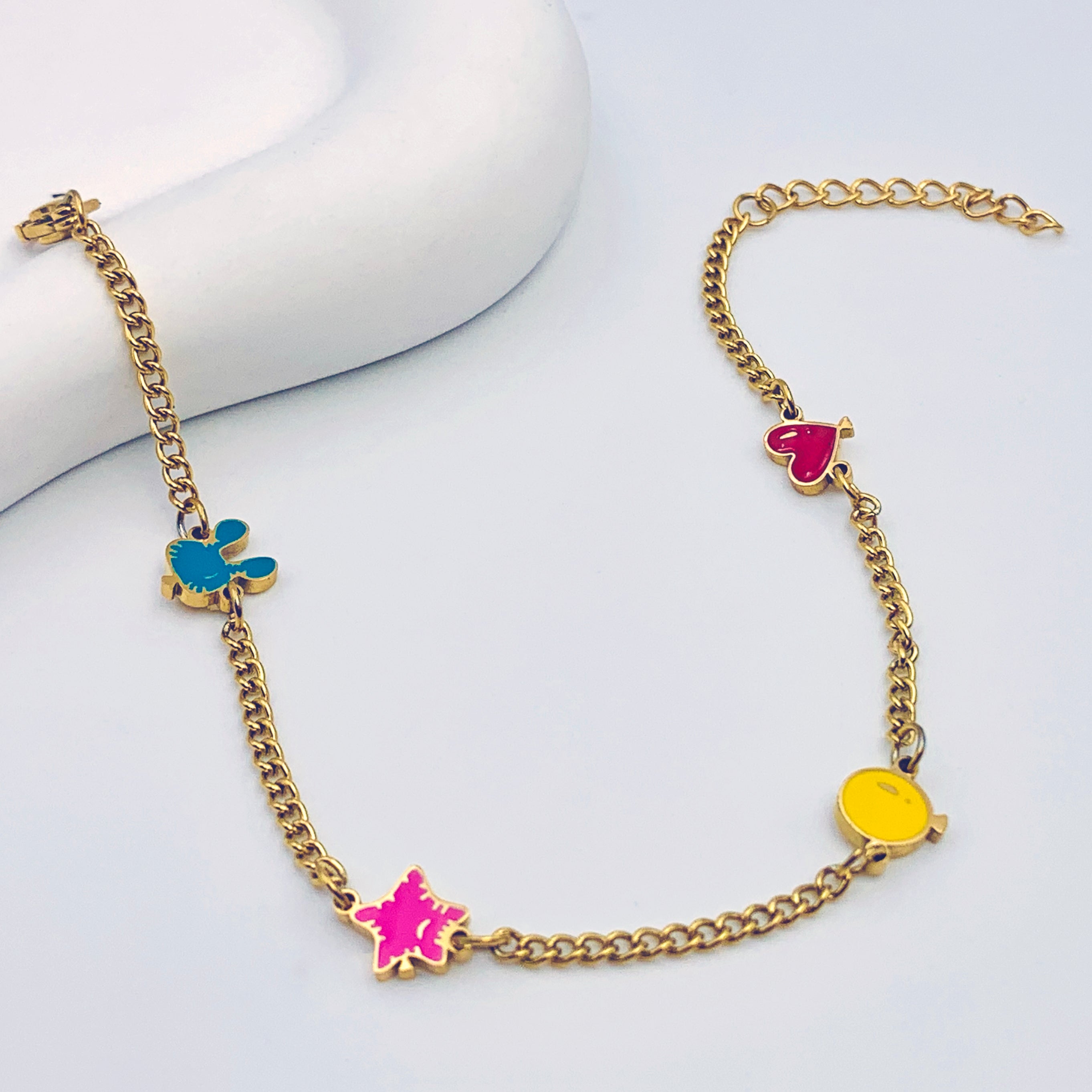 Colorful Charm Bracelet