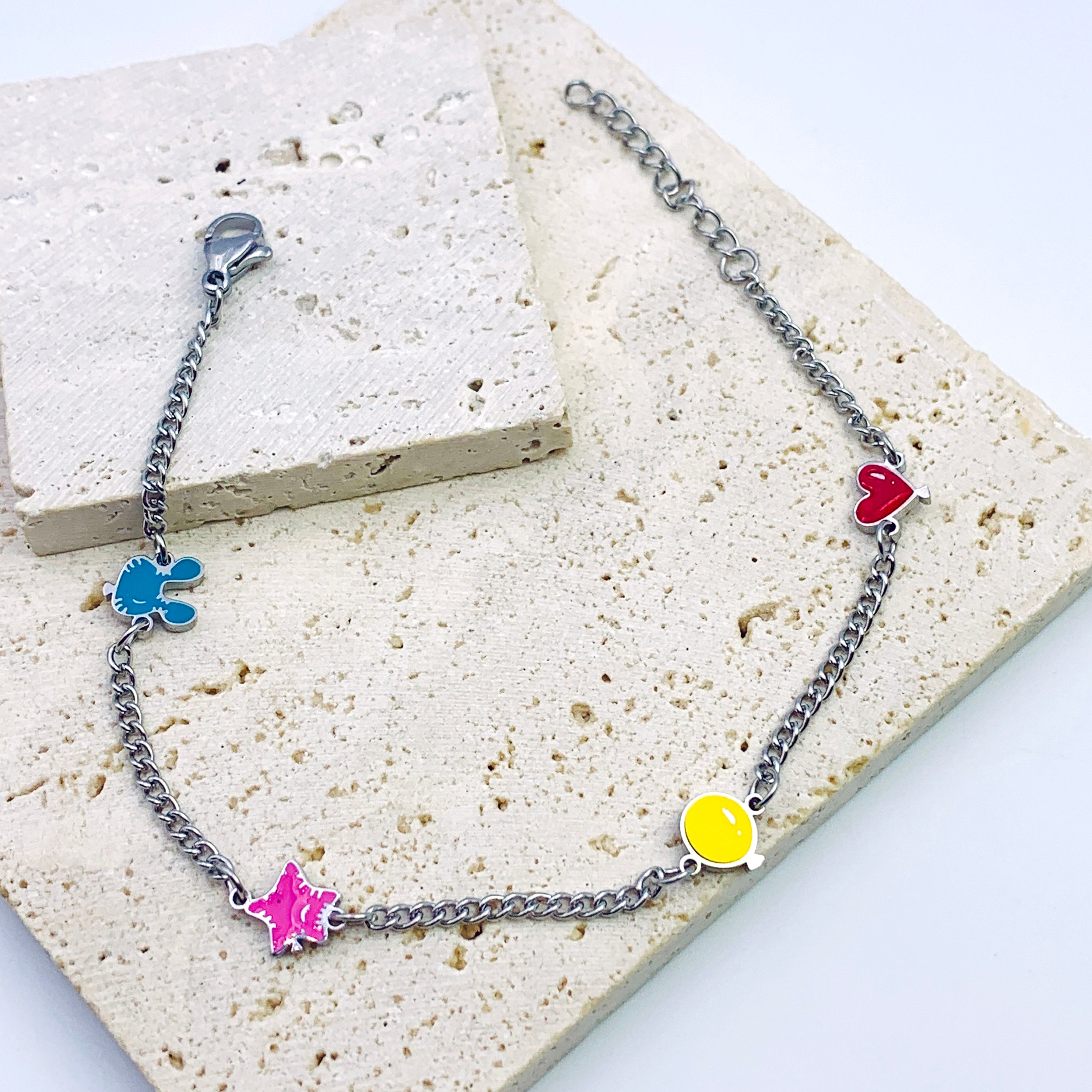 Colorful Charm Bracelet