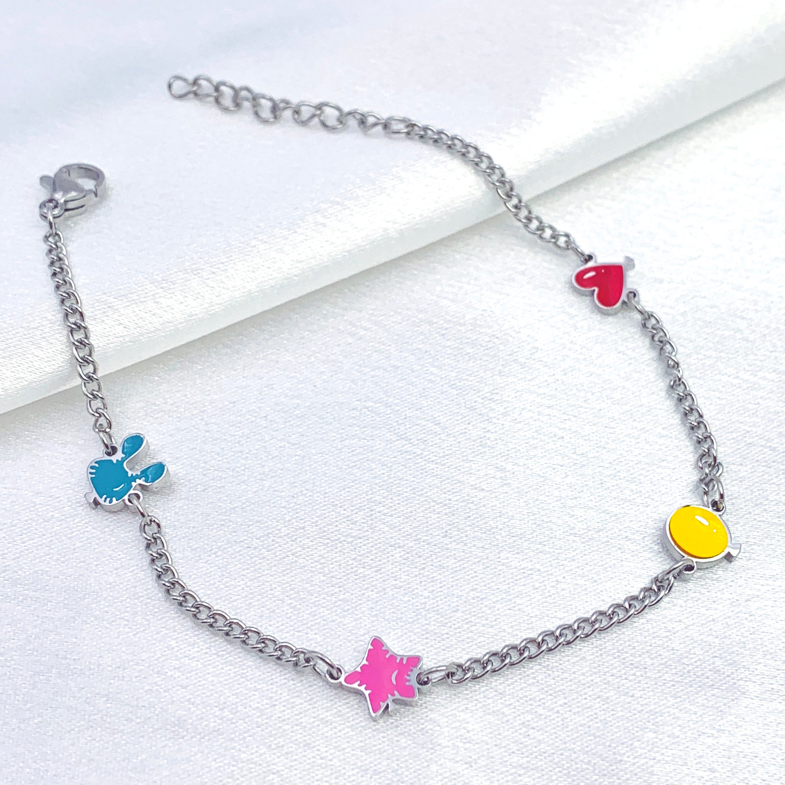 Colorful Charm Bracelet