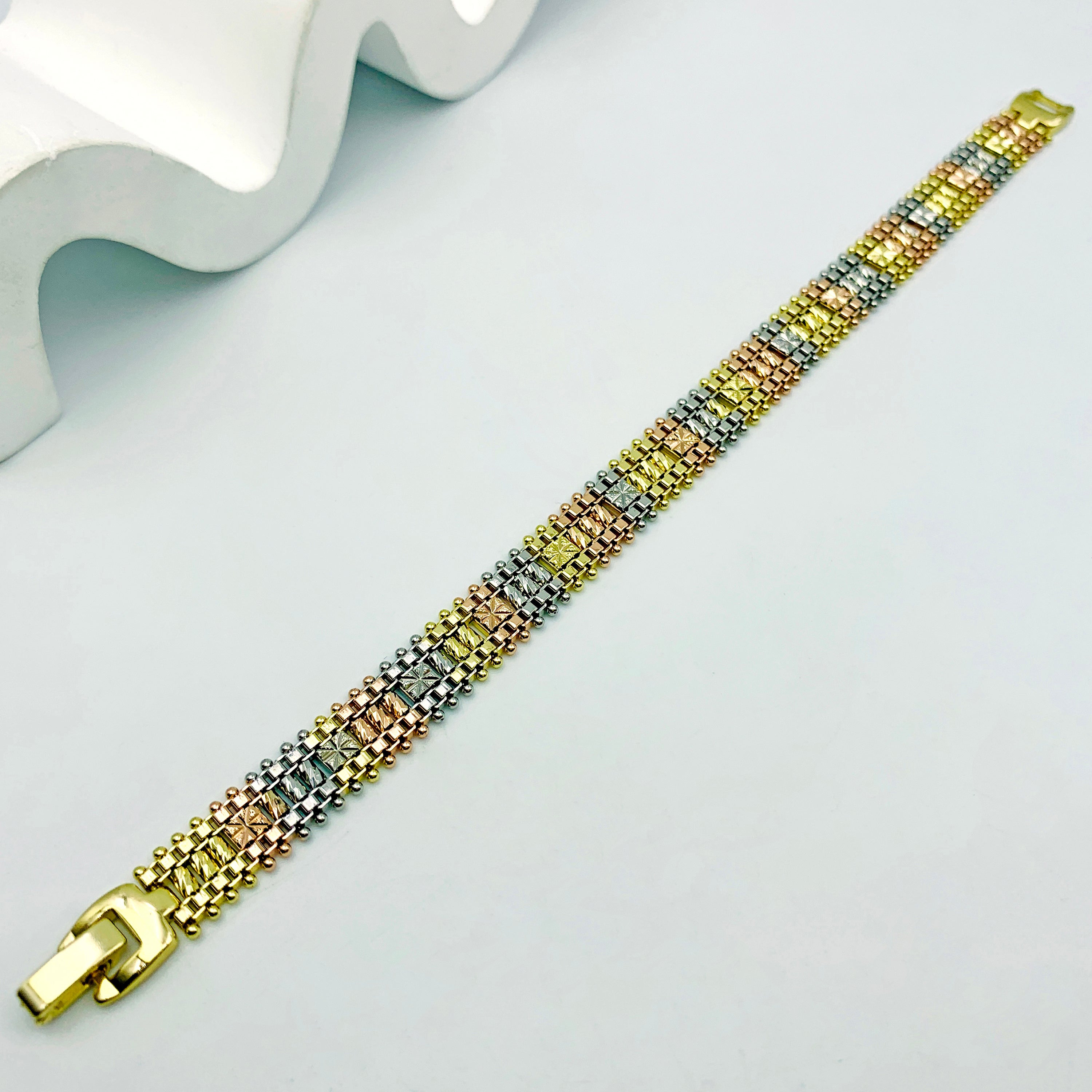 Tricolor Weave Bracelet