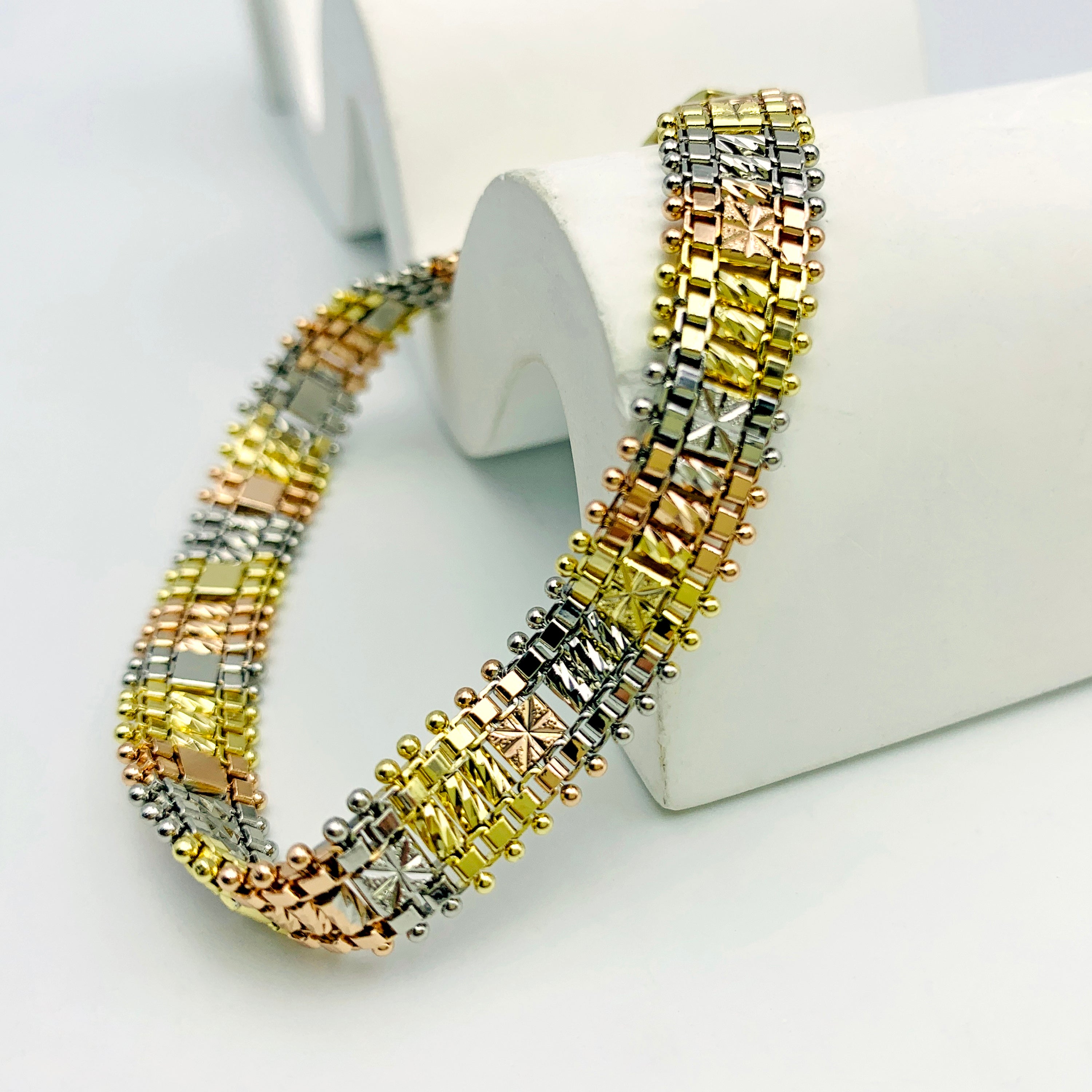 Tricolor Weave Bracelet