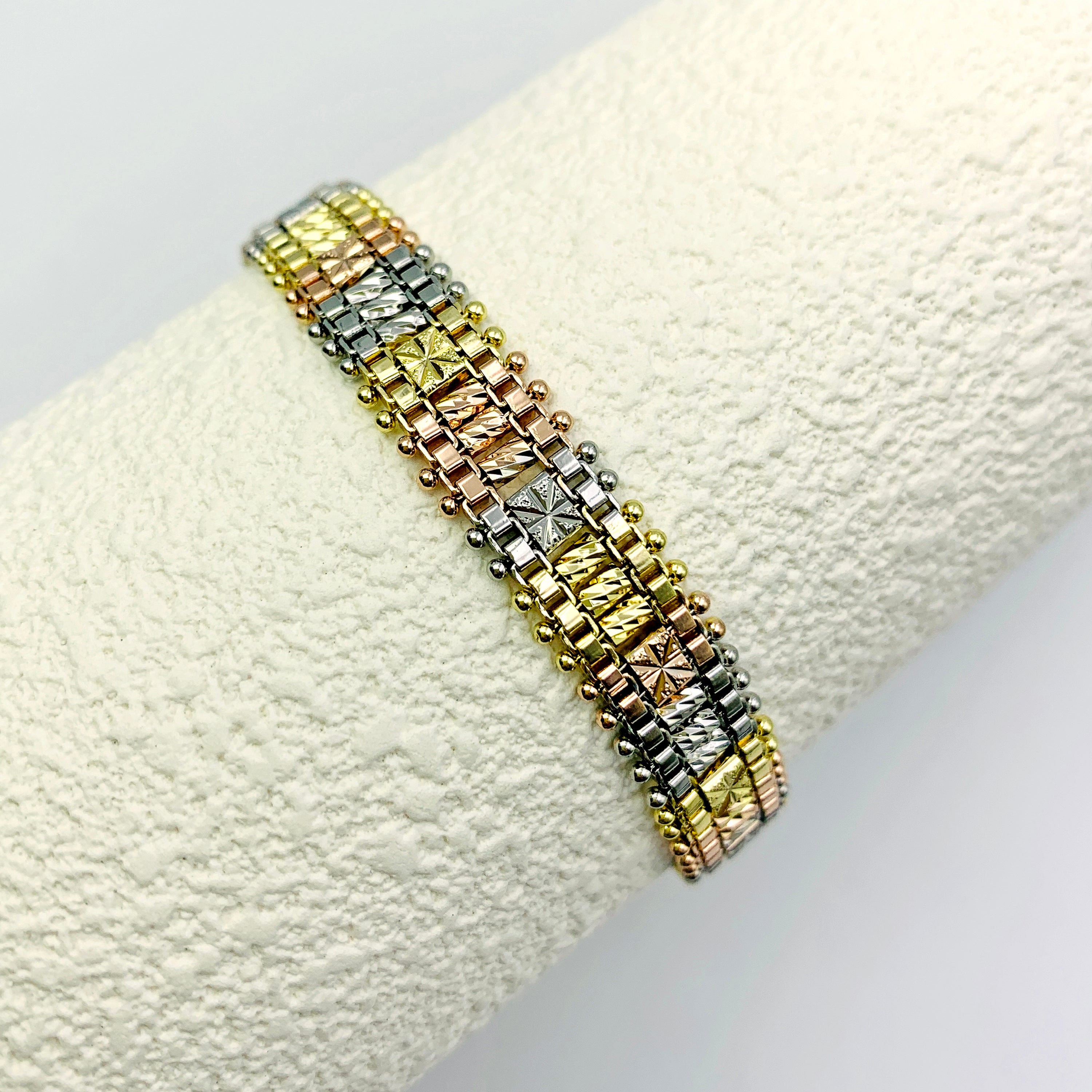 Tricolor Weave Bracelet