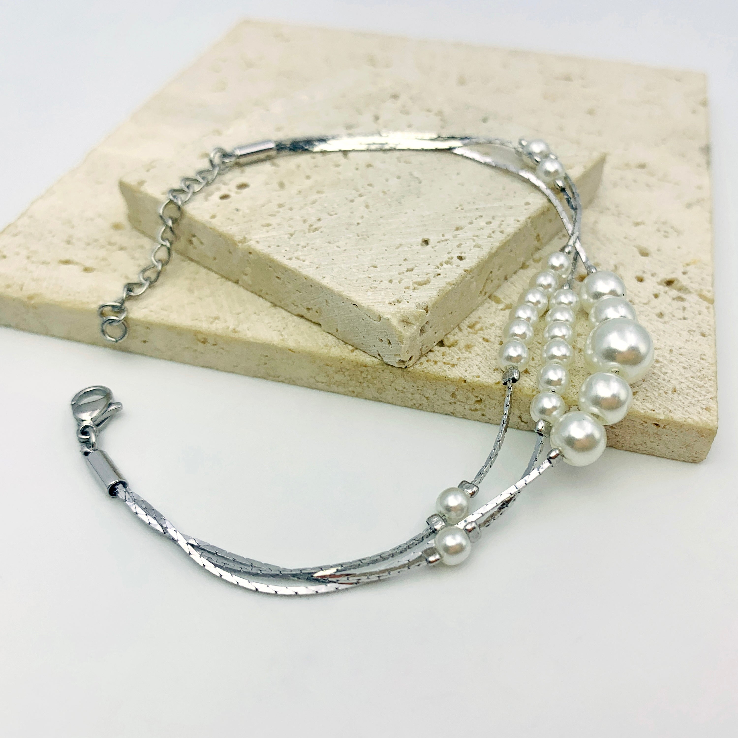 Cascade Pearl Bracelet